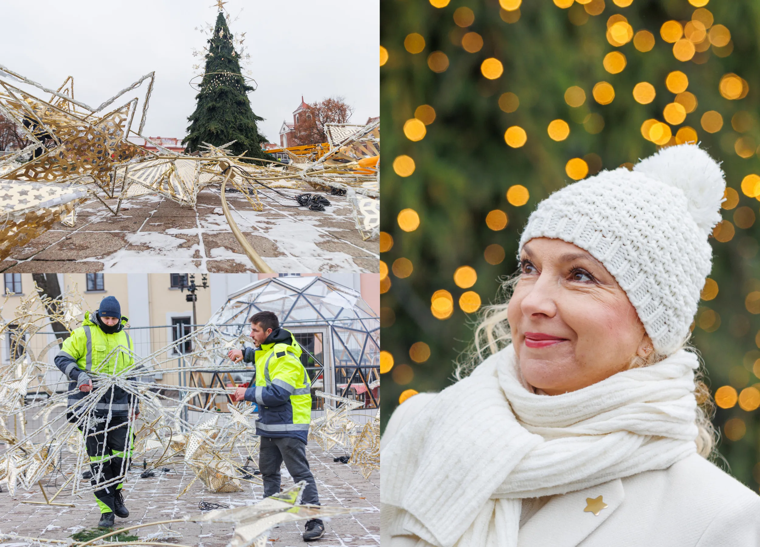 J. Šmidtienė, Kauno Kalėdų eglė