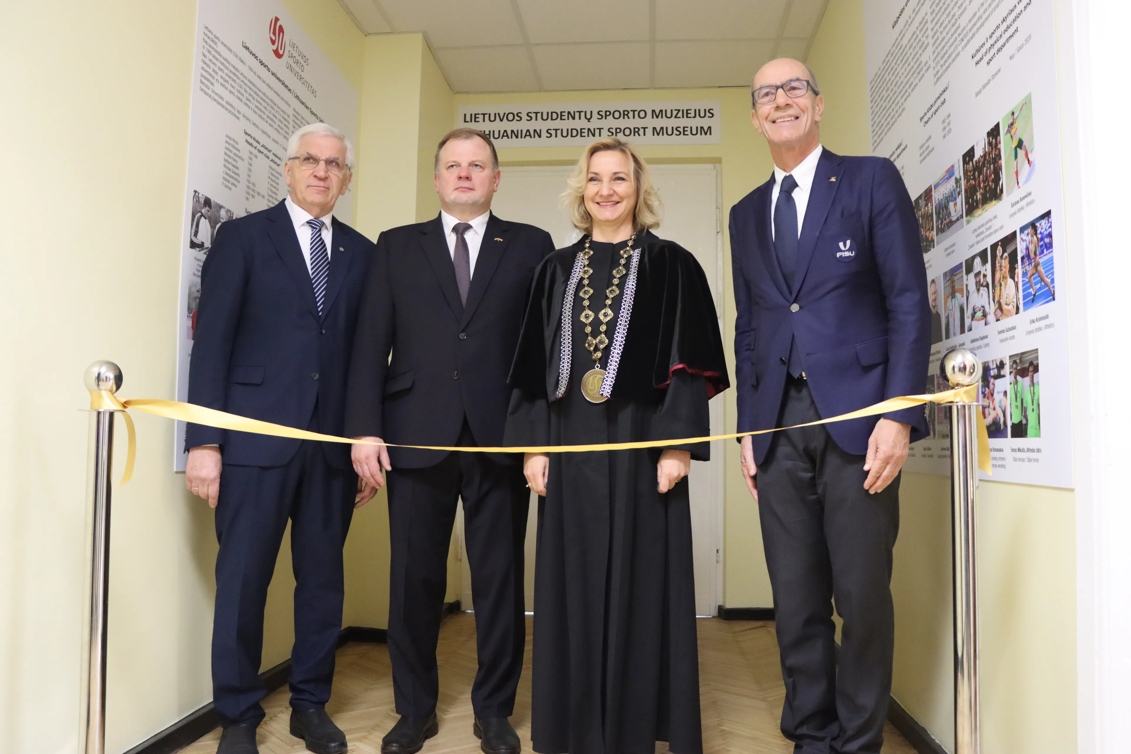 Studentų sporto muziejaus atidarymas