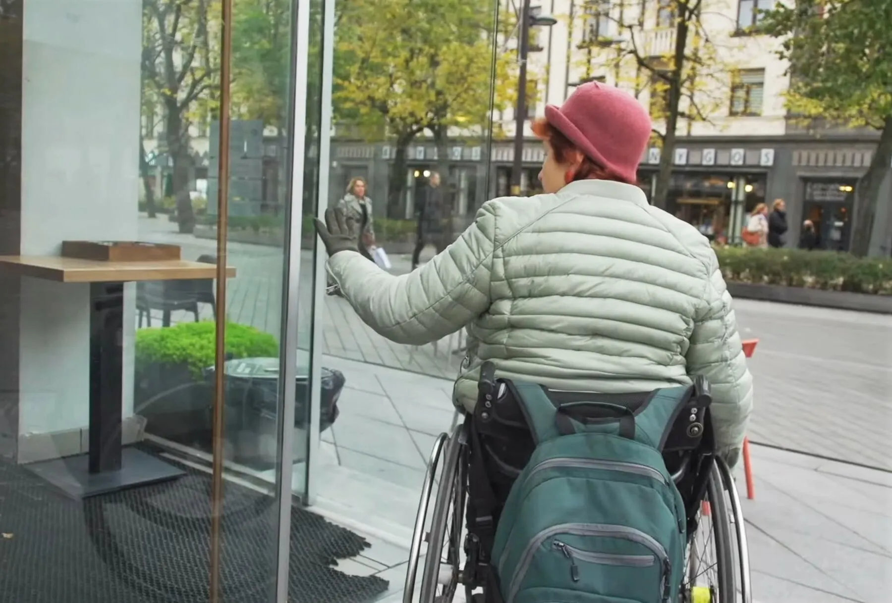 Neįgalieji Laisvės alėjoje, socicalinis eksperimentas