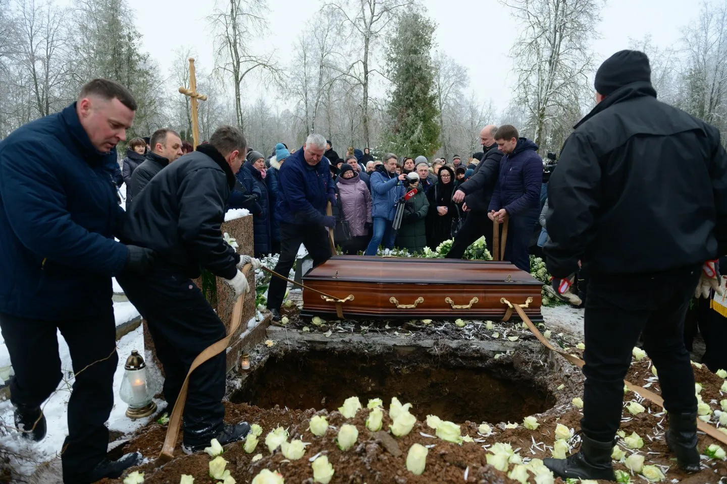 V. Katunskytės laidotuvės