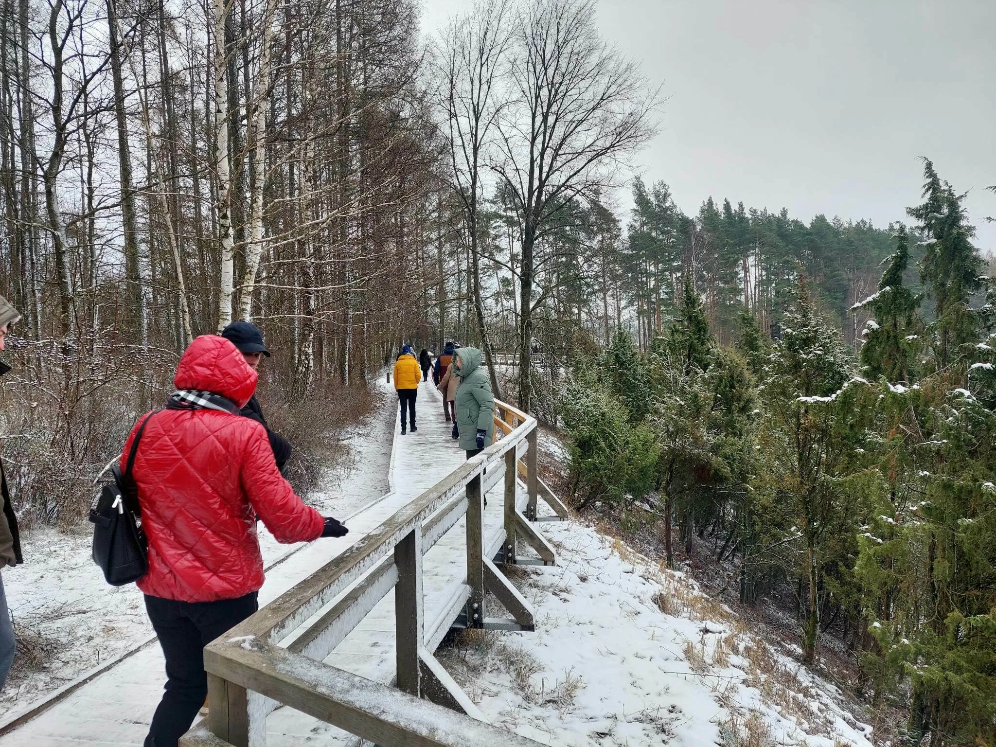 Atnaujintą Kadagių slėnio taką užplūdo kauniečiai