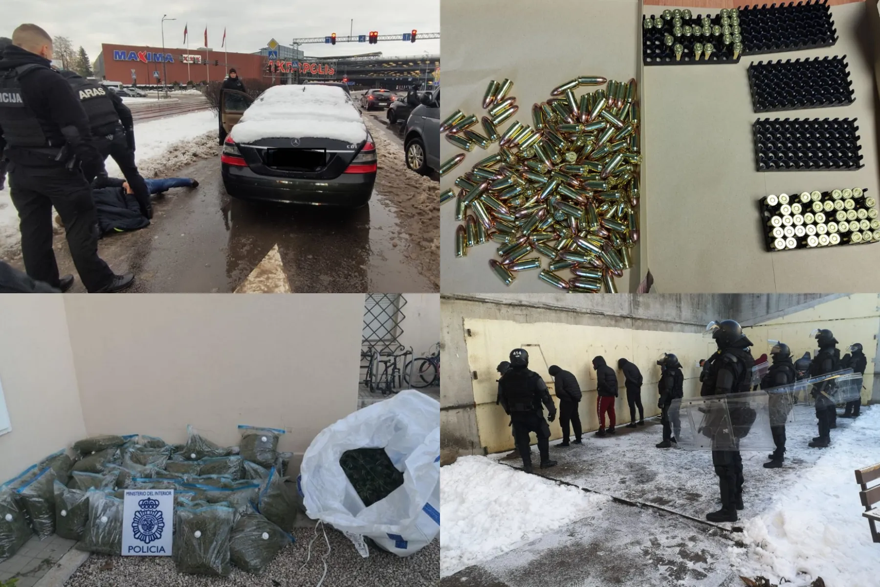 Teismui perduota narkotikų prekeivių susivienijimo byla / Kauno apygardos prokuratūros nuotr.