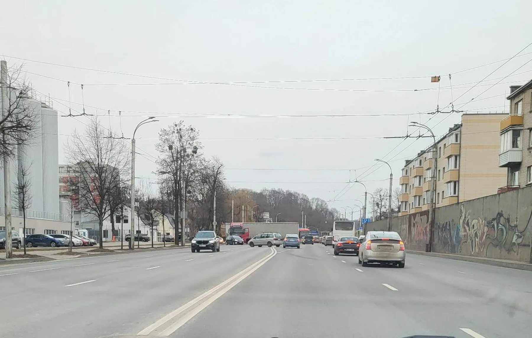 Avarija prie geležinkelio stoties