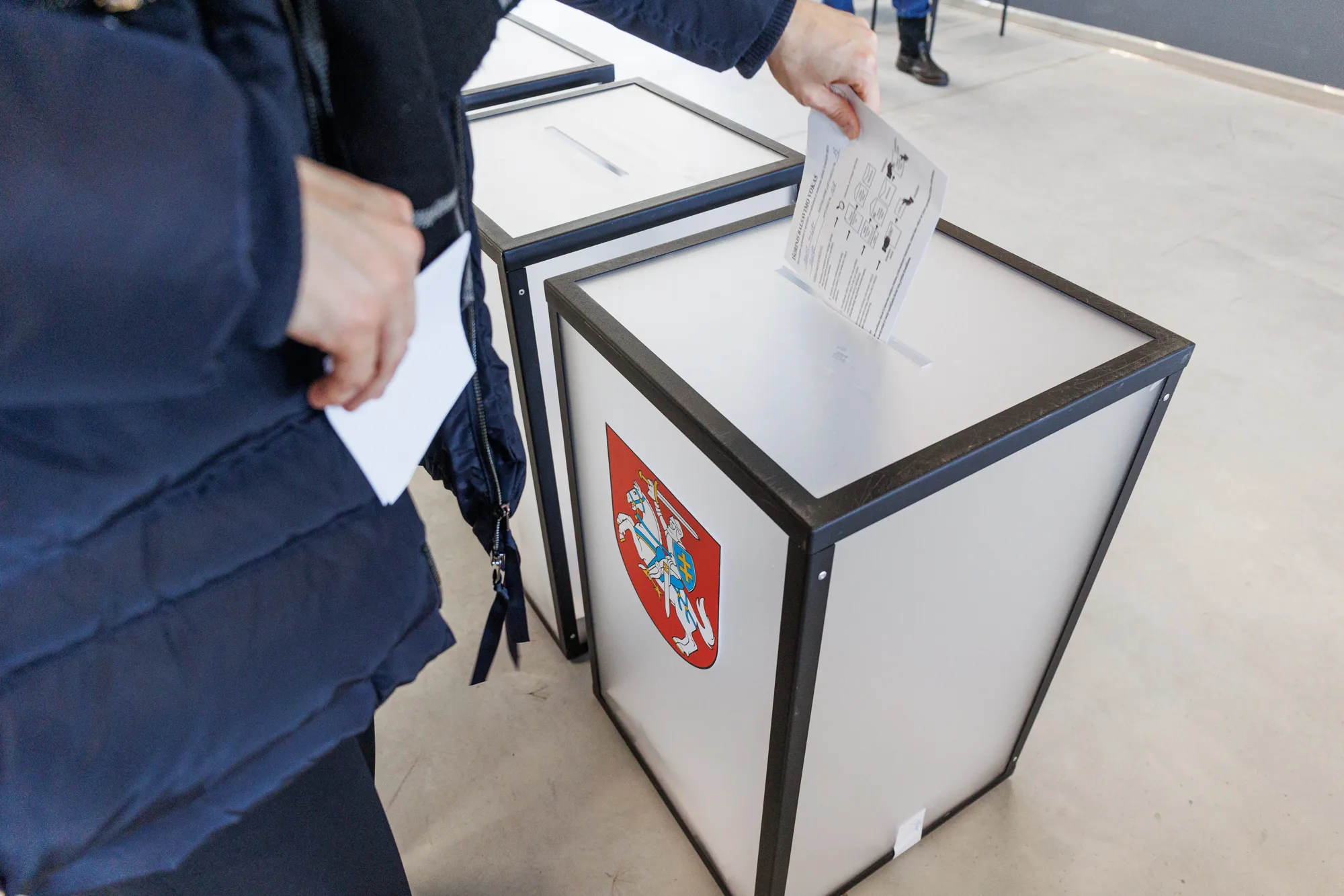 Išankstiniame balsavime balsavo V. Matijošaitis