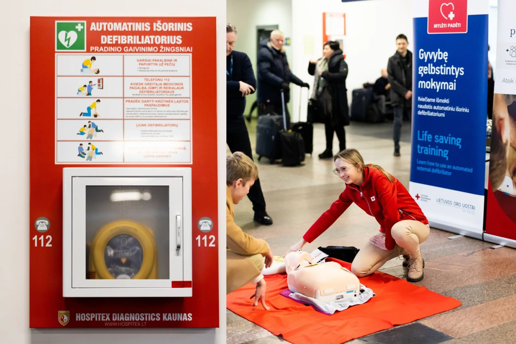 automatiniai defibriliatoriai