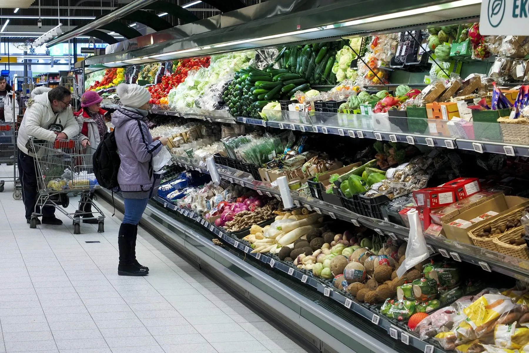Lietuvos prekybos tinklai, vaisių, daržovių trūkumas
