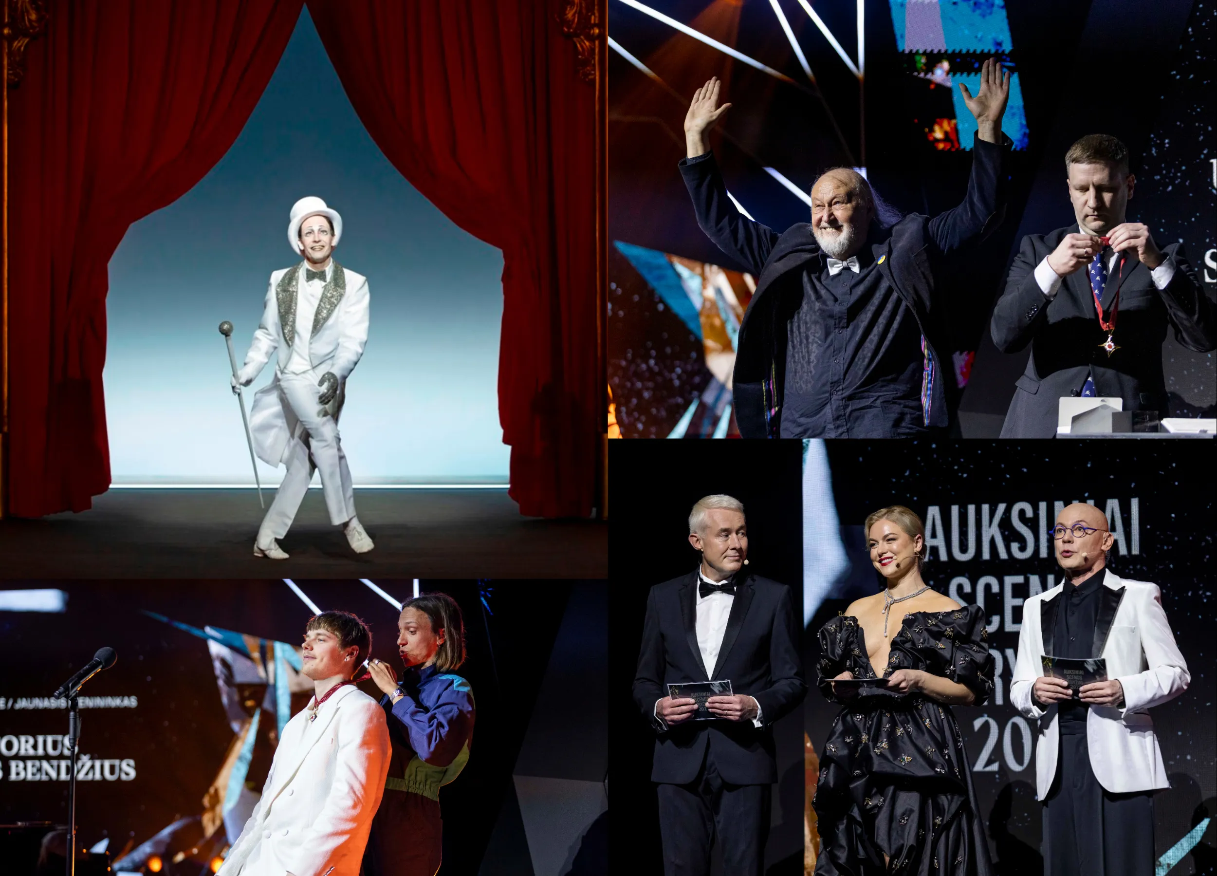 „Auksiniai scenos kryžiai“