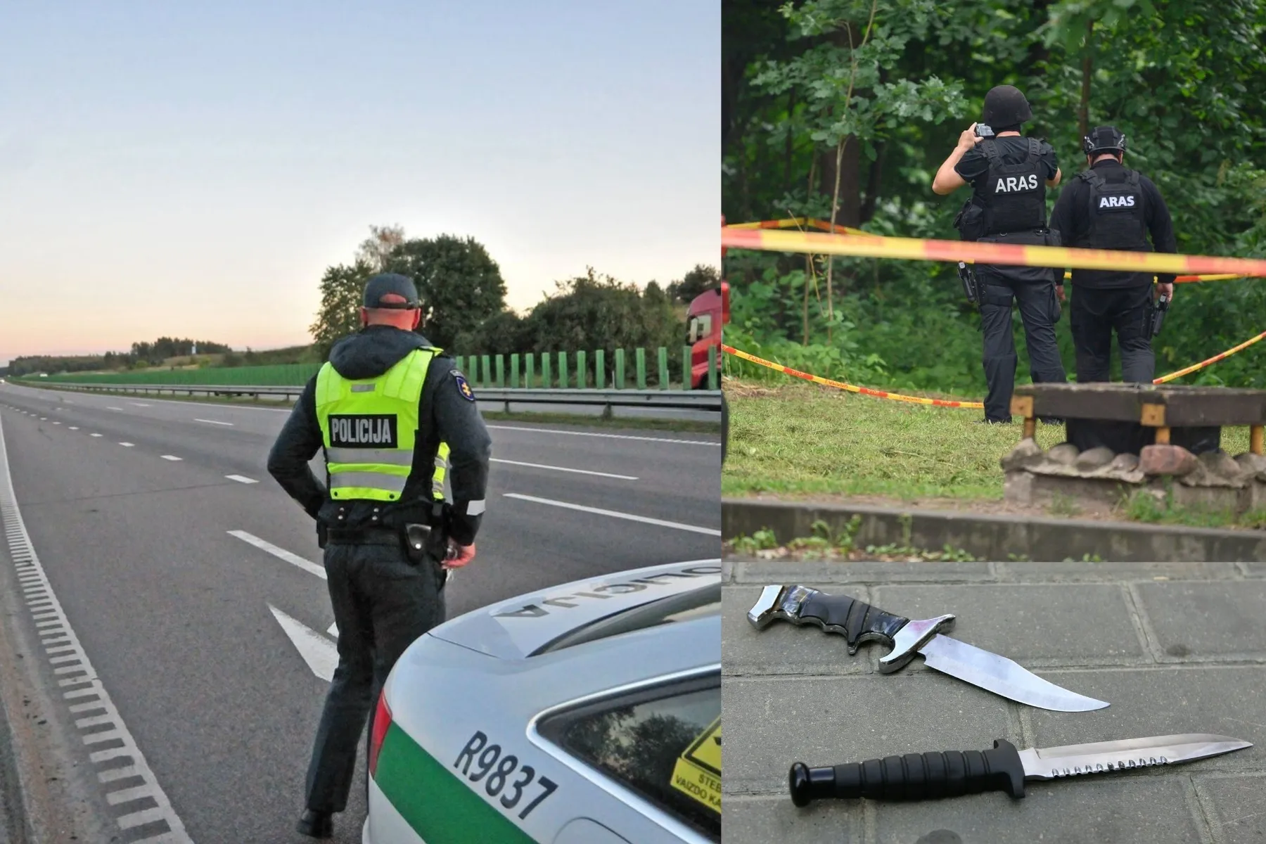 Kraują stingdantis užpuolimas Kauno rajone imituojant avariją