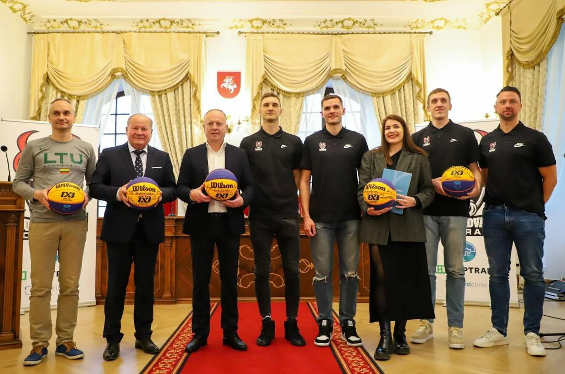 Raudondvario 3x3 komanda „Hoptrans“ / E. Mališausko ir J. Kinderytės nuotr.