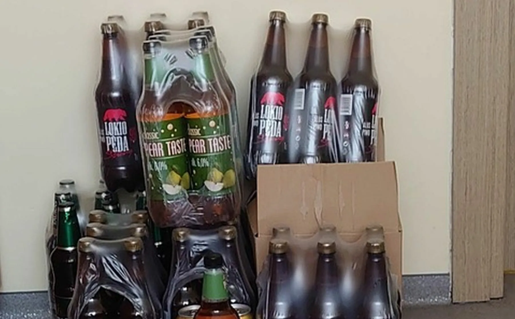 nelegali prekyba alkoholiu