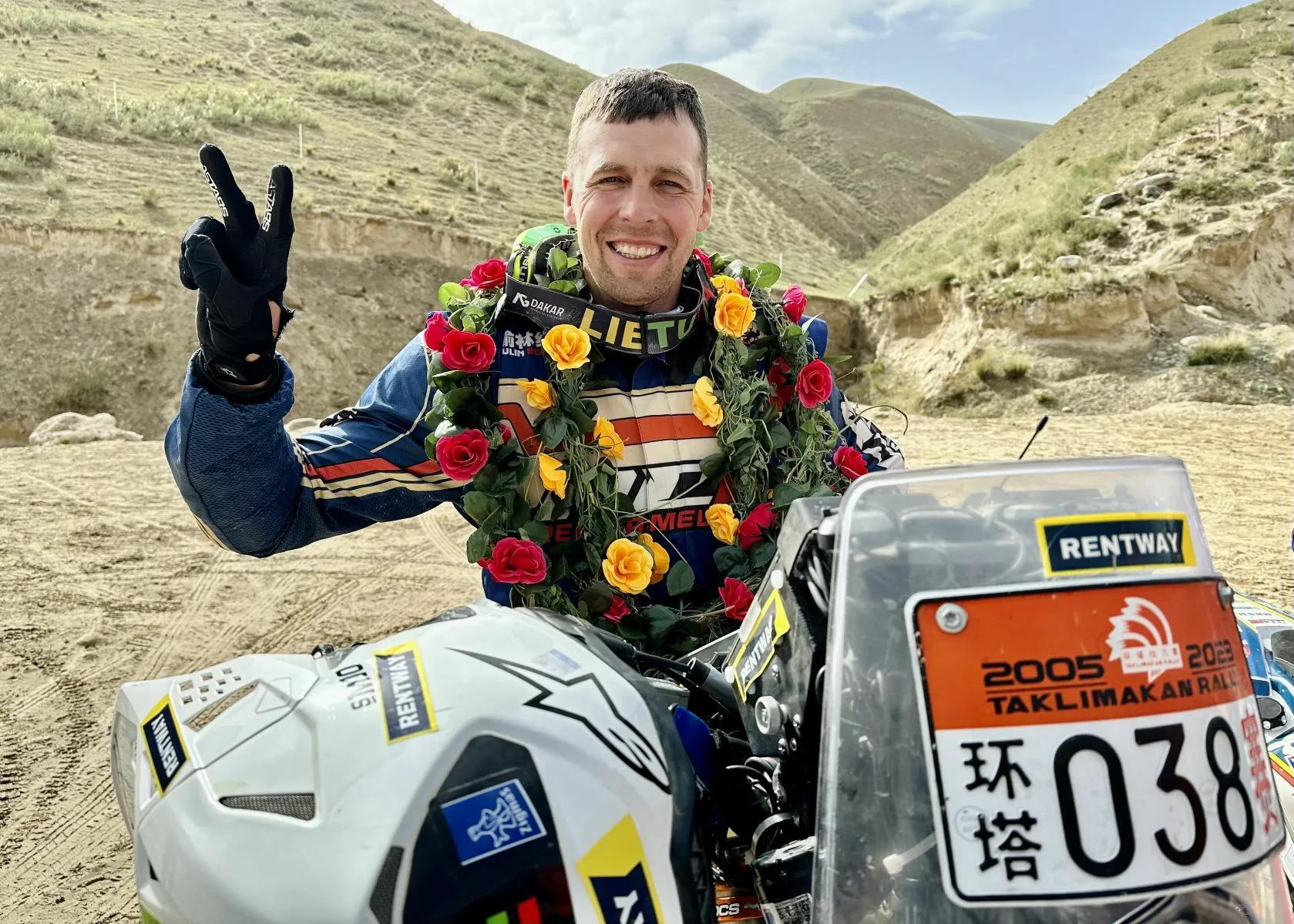 Kaunietis A. Gelažninkas „Taklimakan“ ralyje skynė antrą vietą