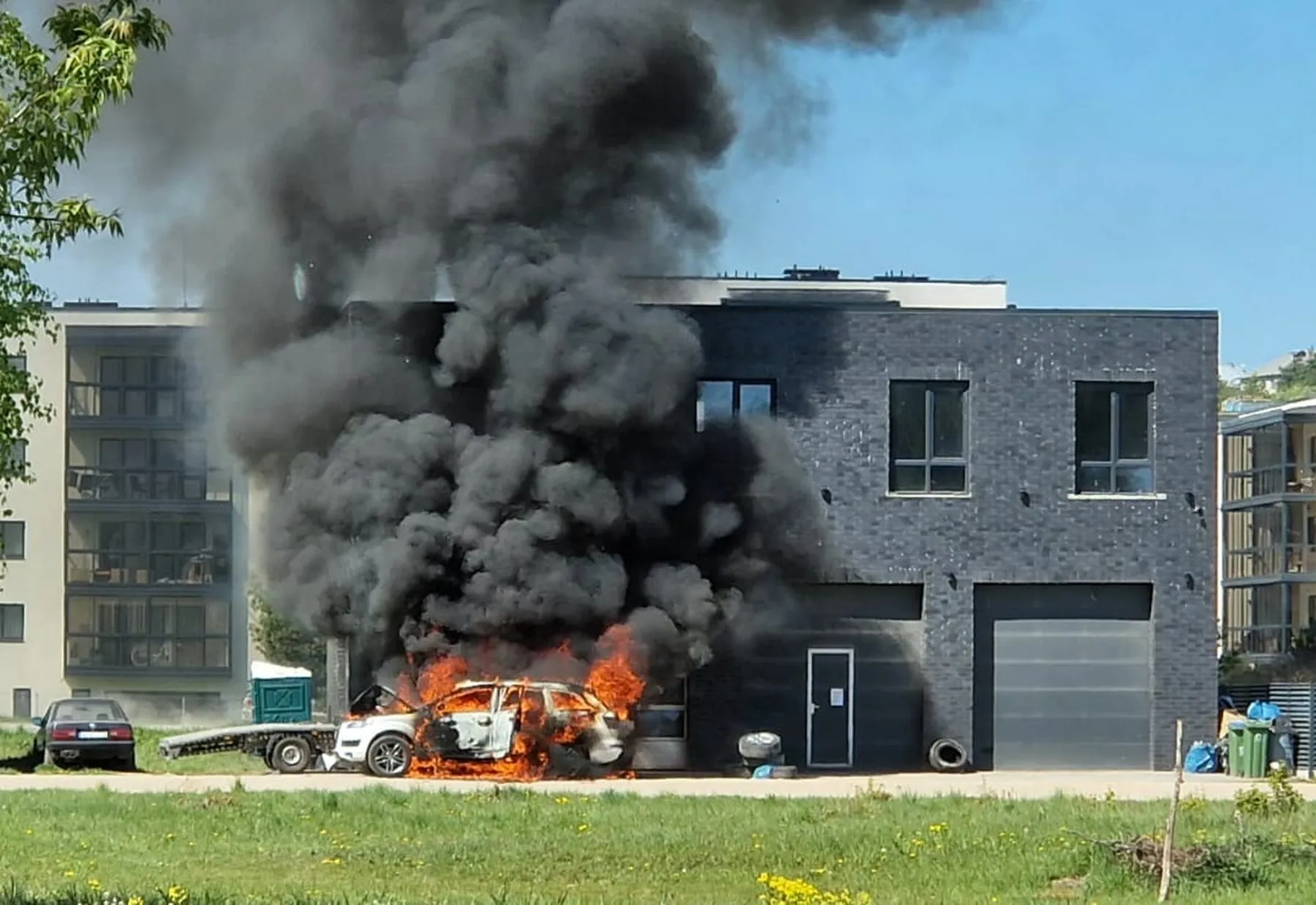 Gaisras Raudondvario plente