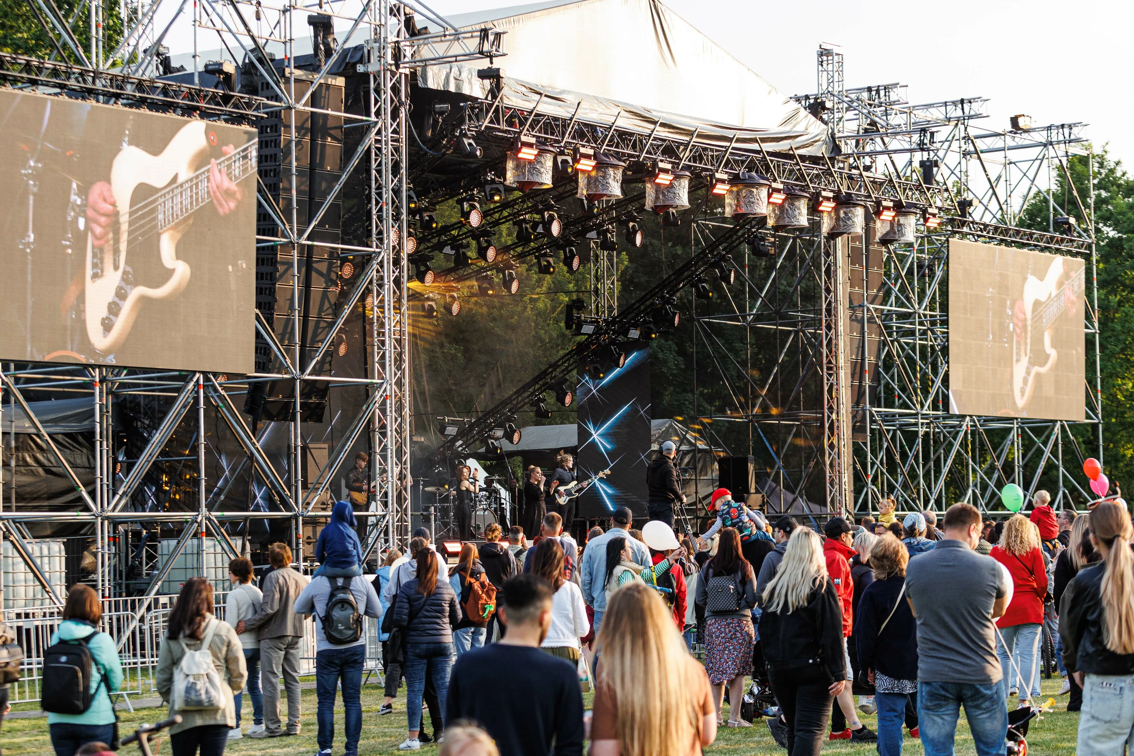 Kauno miesto gimtadienio šventė Santakos parke