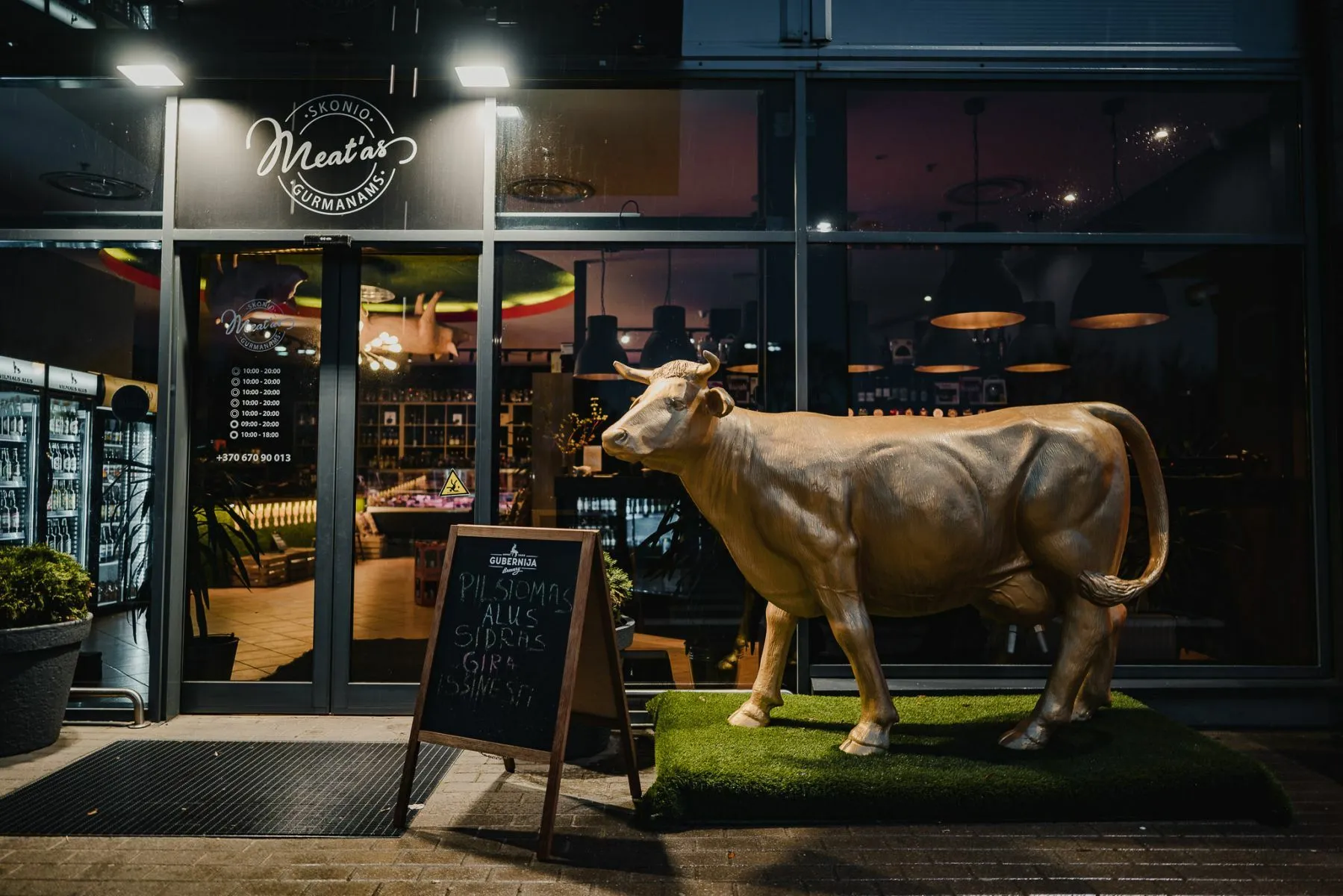 „Meat‘as“ parduotuvė Kaune / Organizatorių nuotr.