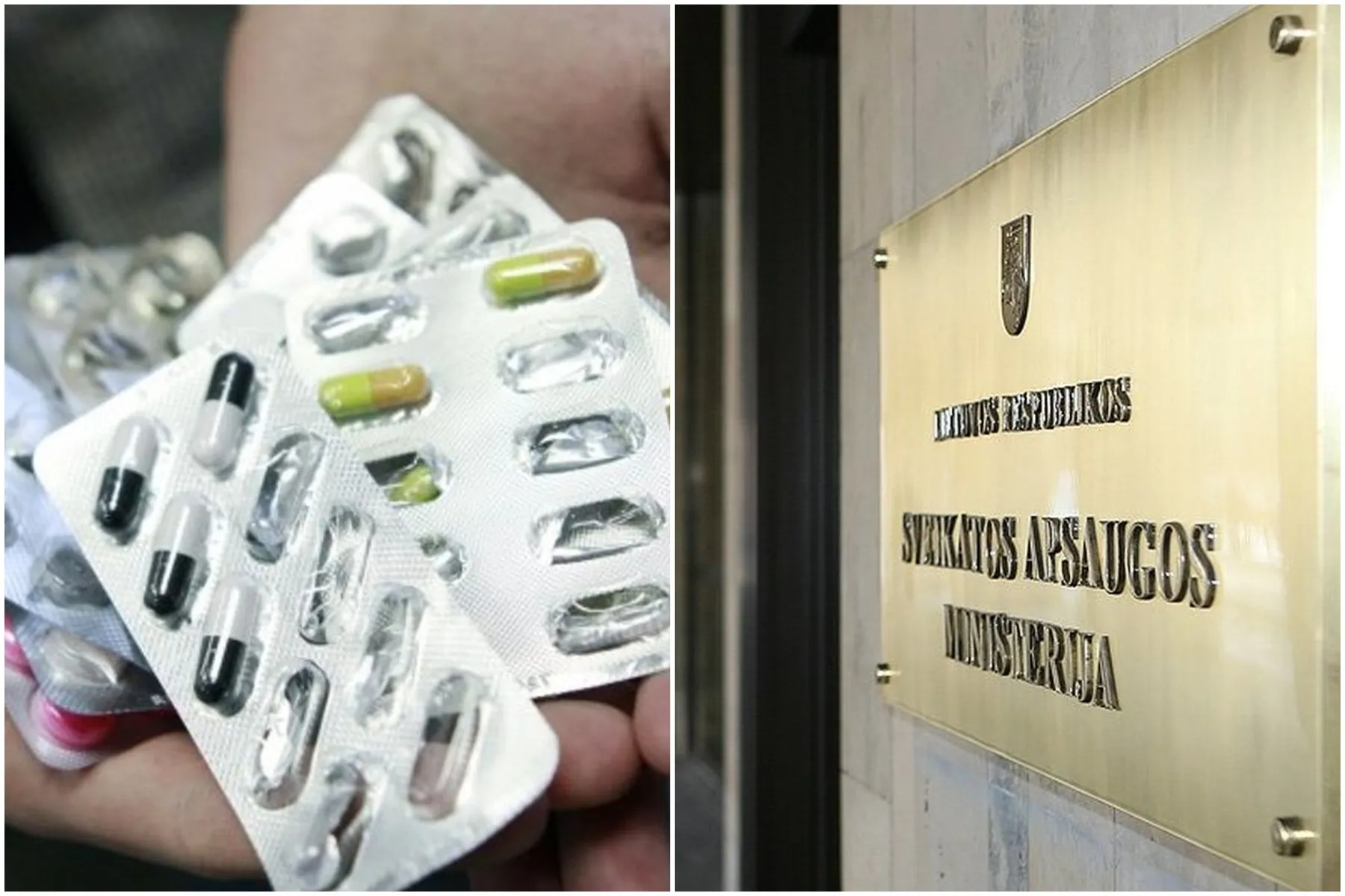 vaistai, SAM (Sveikatos apsaugos ministerija)