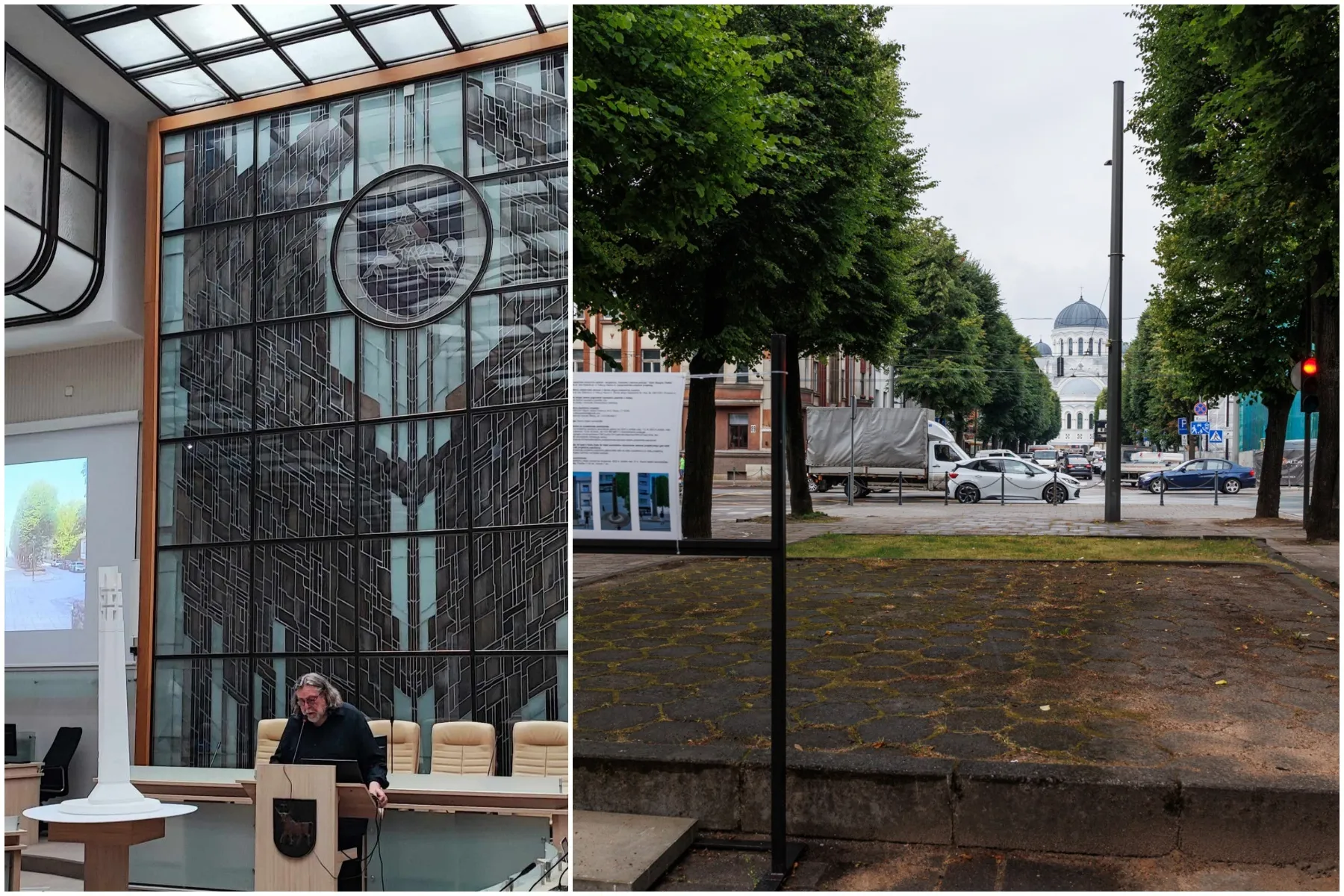 Paminklas Lietuvos policijai, obeliskas