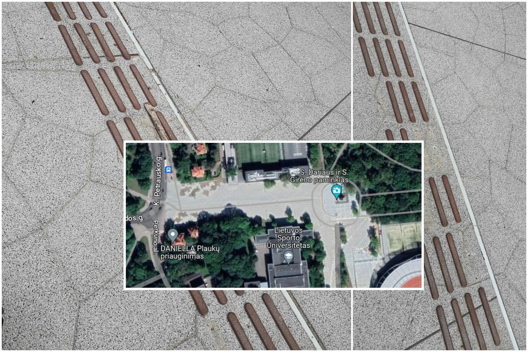 Kaunietis pastebėjo darbų broką aikštėje prie Dariaus ir Girėno stadiono