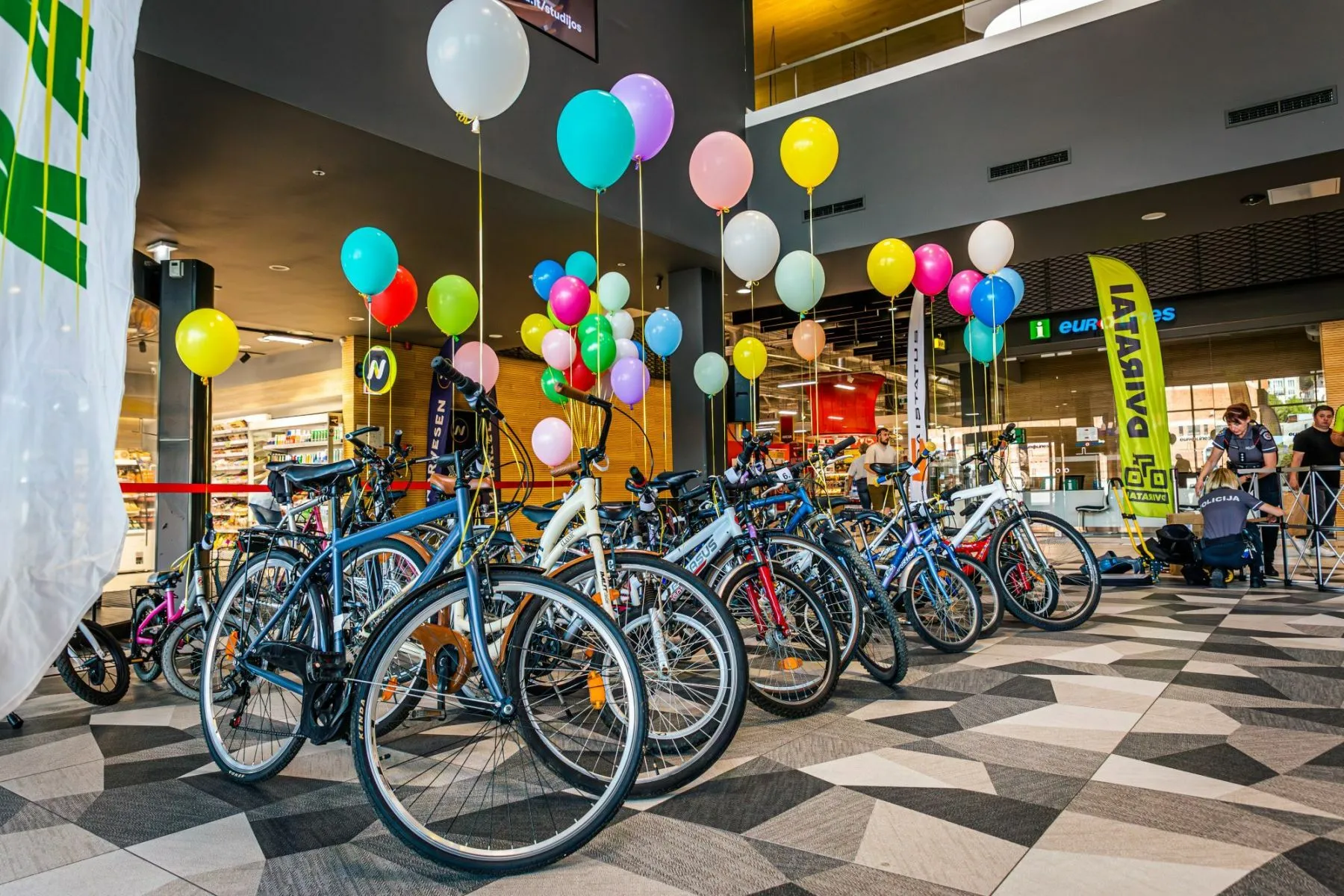 Akcija „Nauja dviračio šeima“ / Organizatorių nuotr.