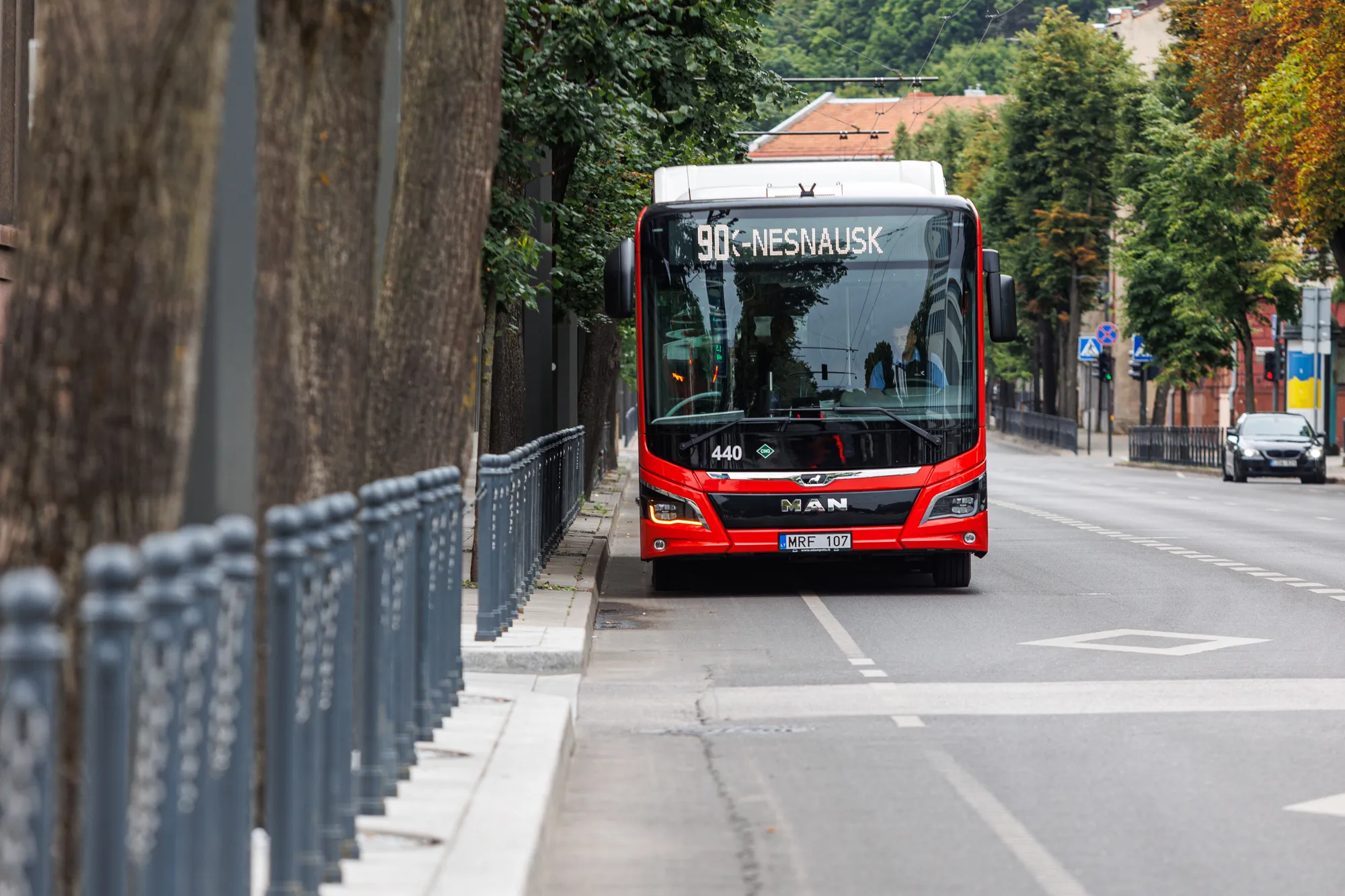 Viešajame transporte aktyvuojami STOP mygtukai