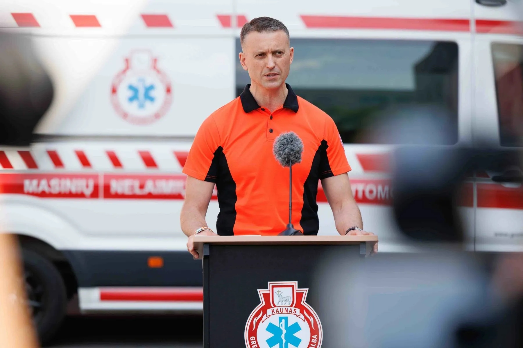 GMP tarnybos atidarymas / SAM nuotr.