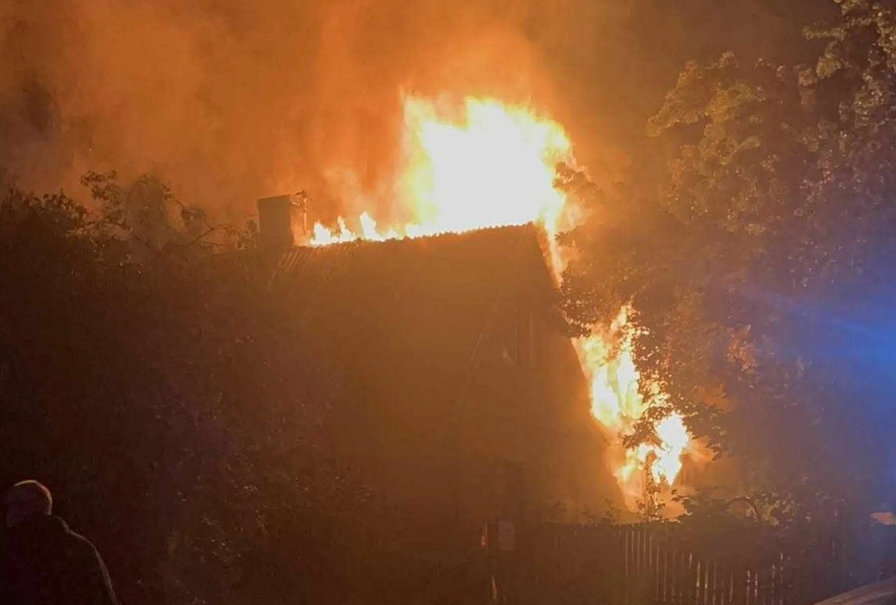 Gaisras Tvirtovė al. / Skaitytojų nuotr.