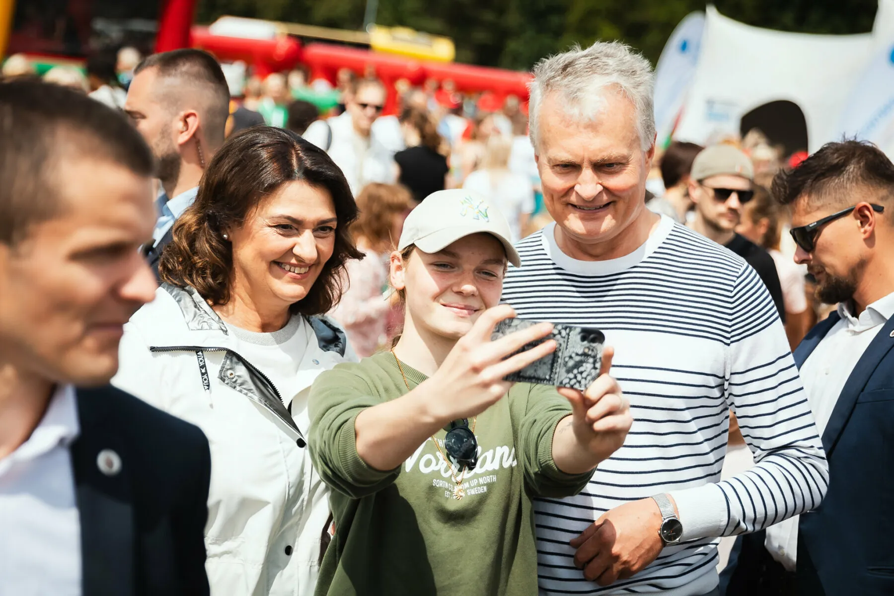 G. Nausėda dėkojo globėjams
