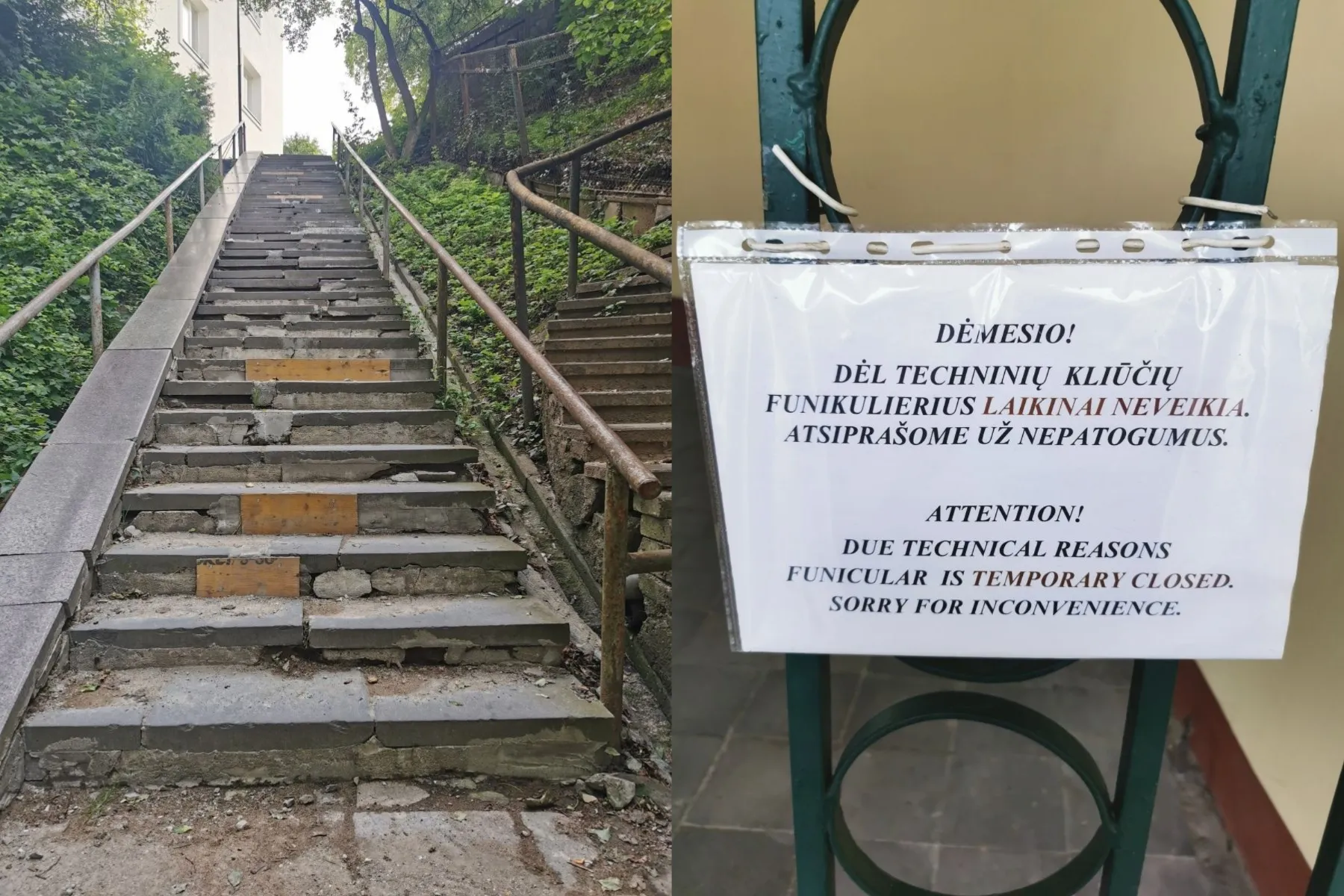 Aušros tako laiptai