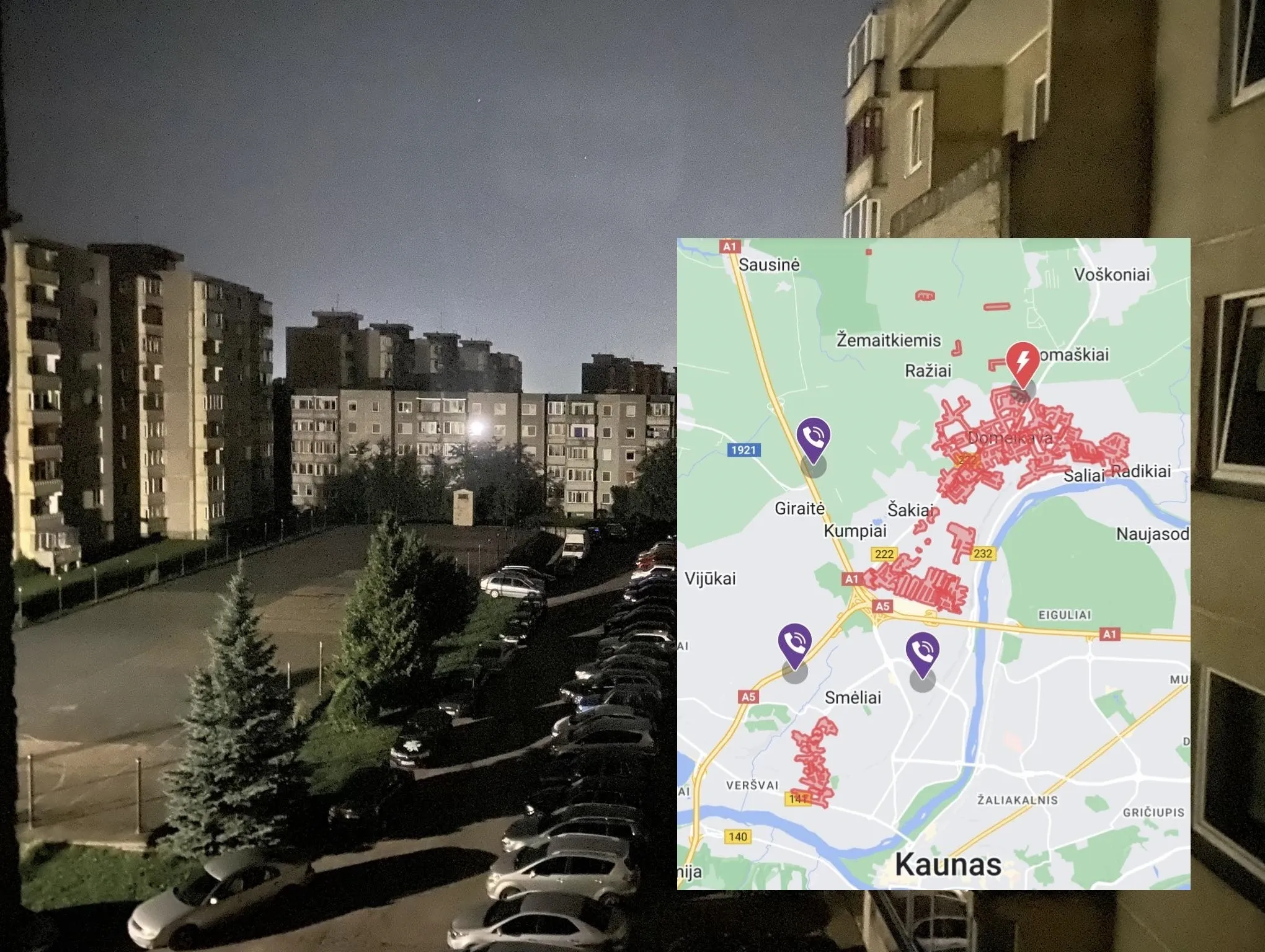 Dingusi elektra Kaune