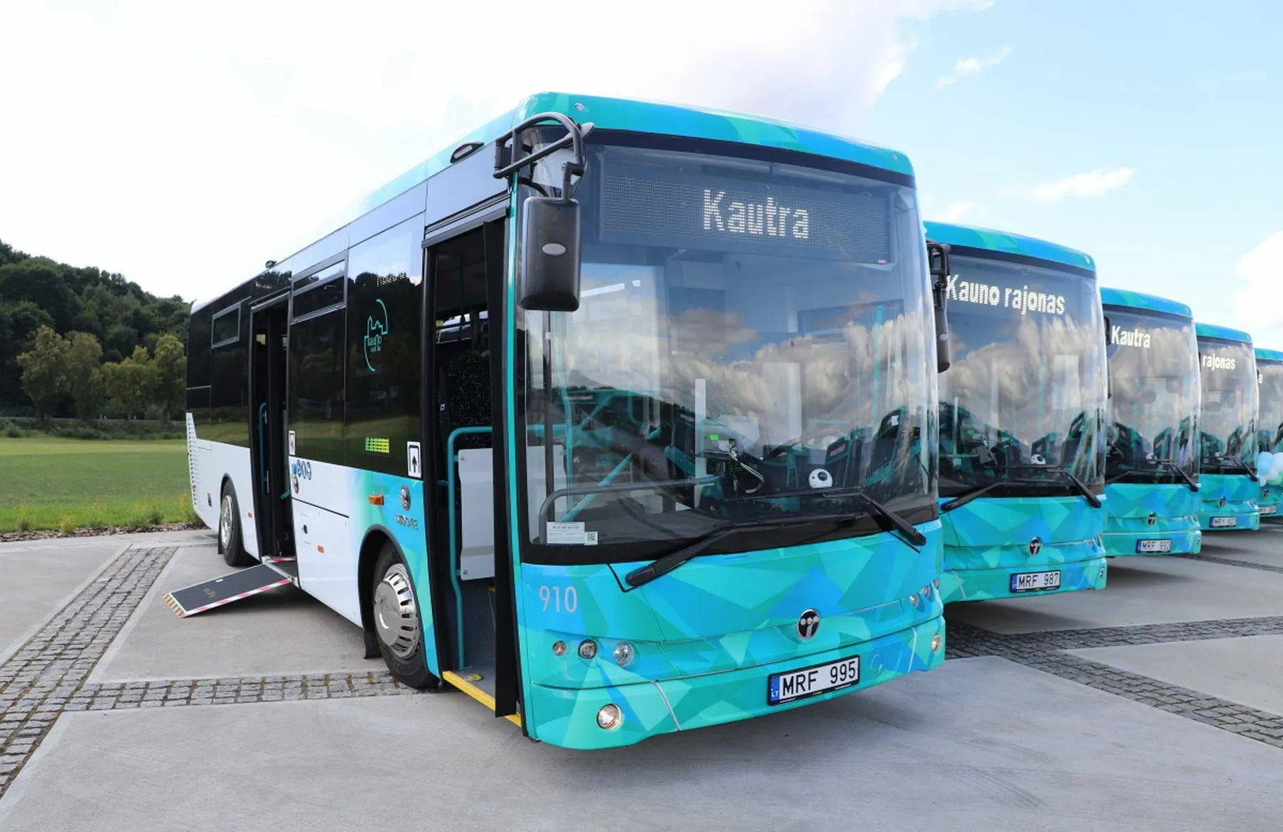 Smaragdiniai Kauno rajono autobusai
