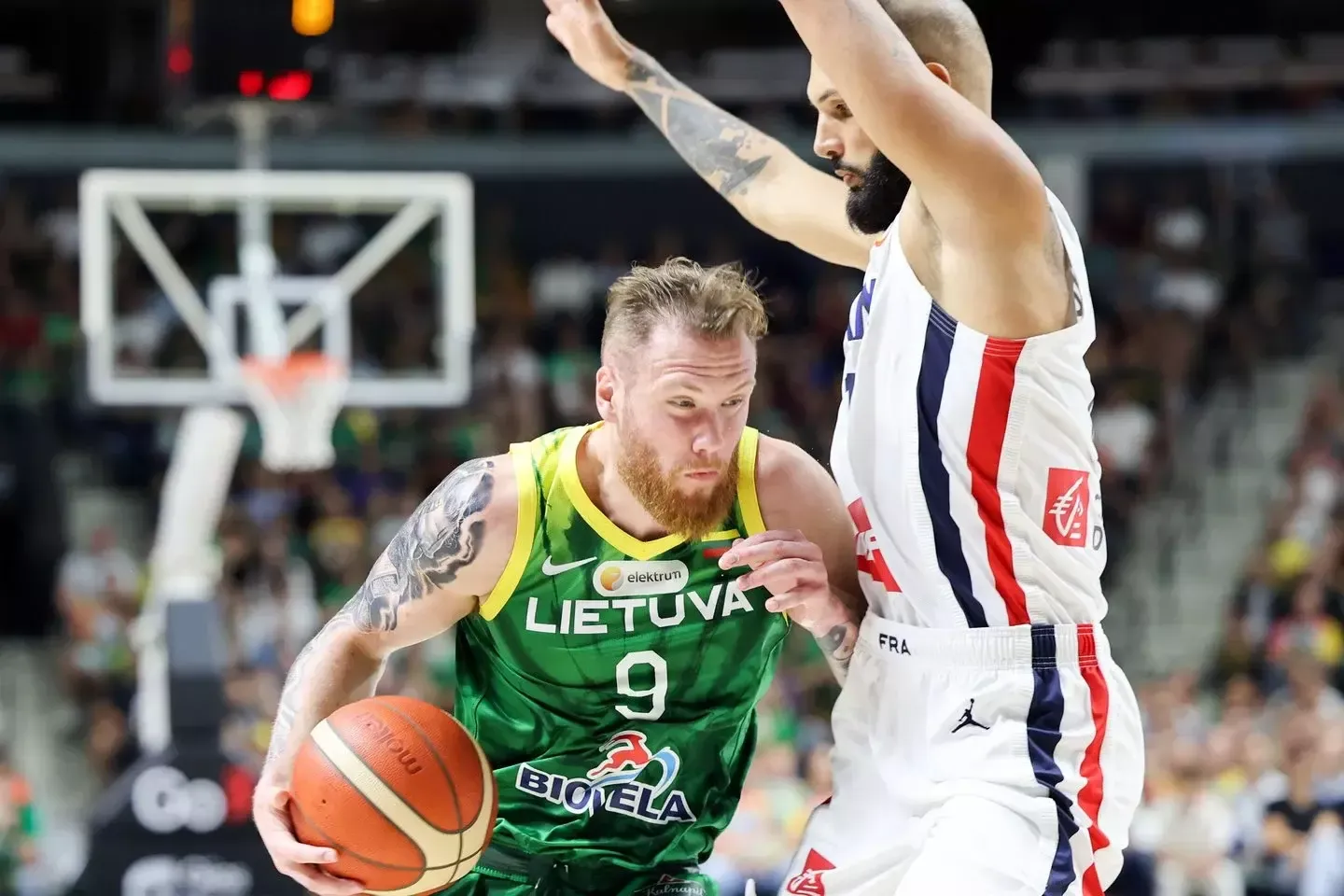 Draugiškos krepšinio rungtynės: Lietuva-Prancūzija