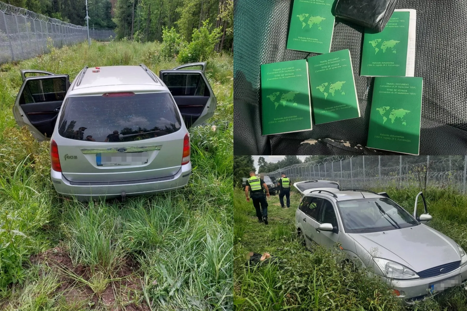 Vaikus pagrobusios kauniečių šeimos sulaikymas / VSAT nuotr.