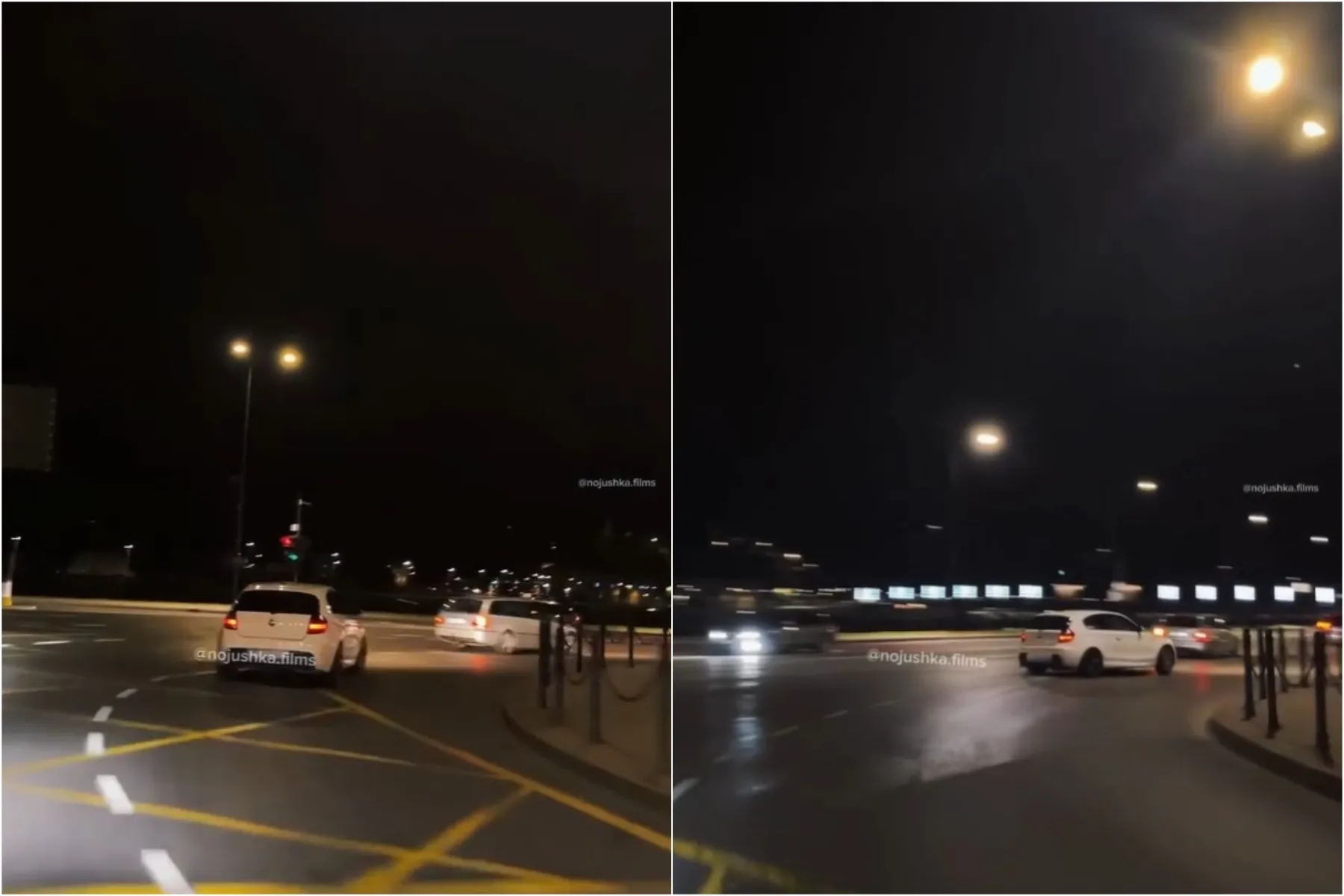 Chuliganiškas vairavimas Karaliaus Mindaugo prospekte