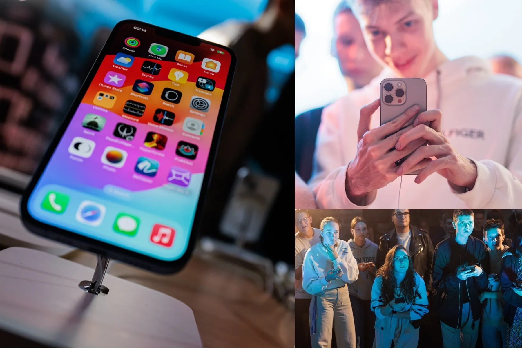 Naujojo Iphone pristatymas Topo Centre