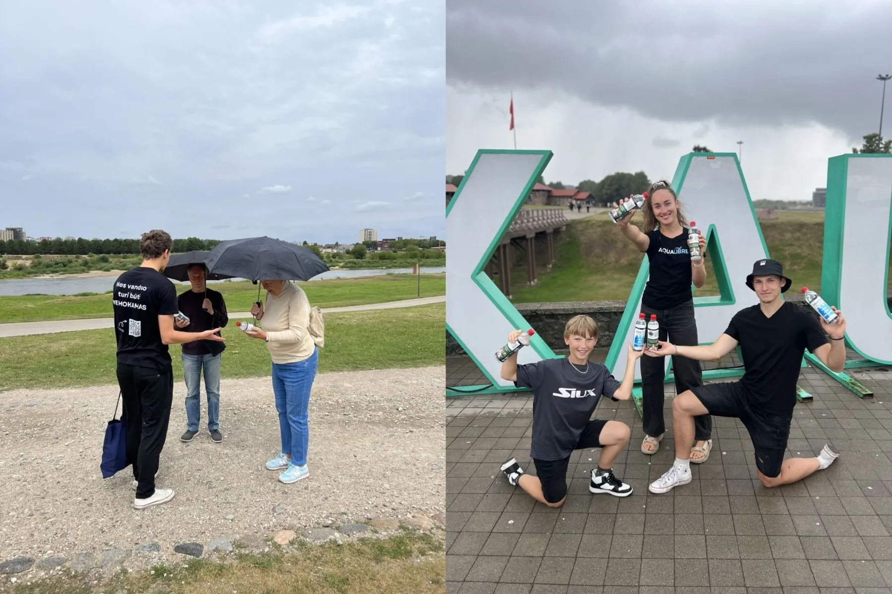 „Aqualibre“ vandens dalybos / Organizatorių nuotr.