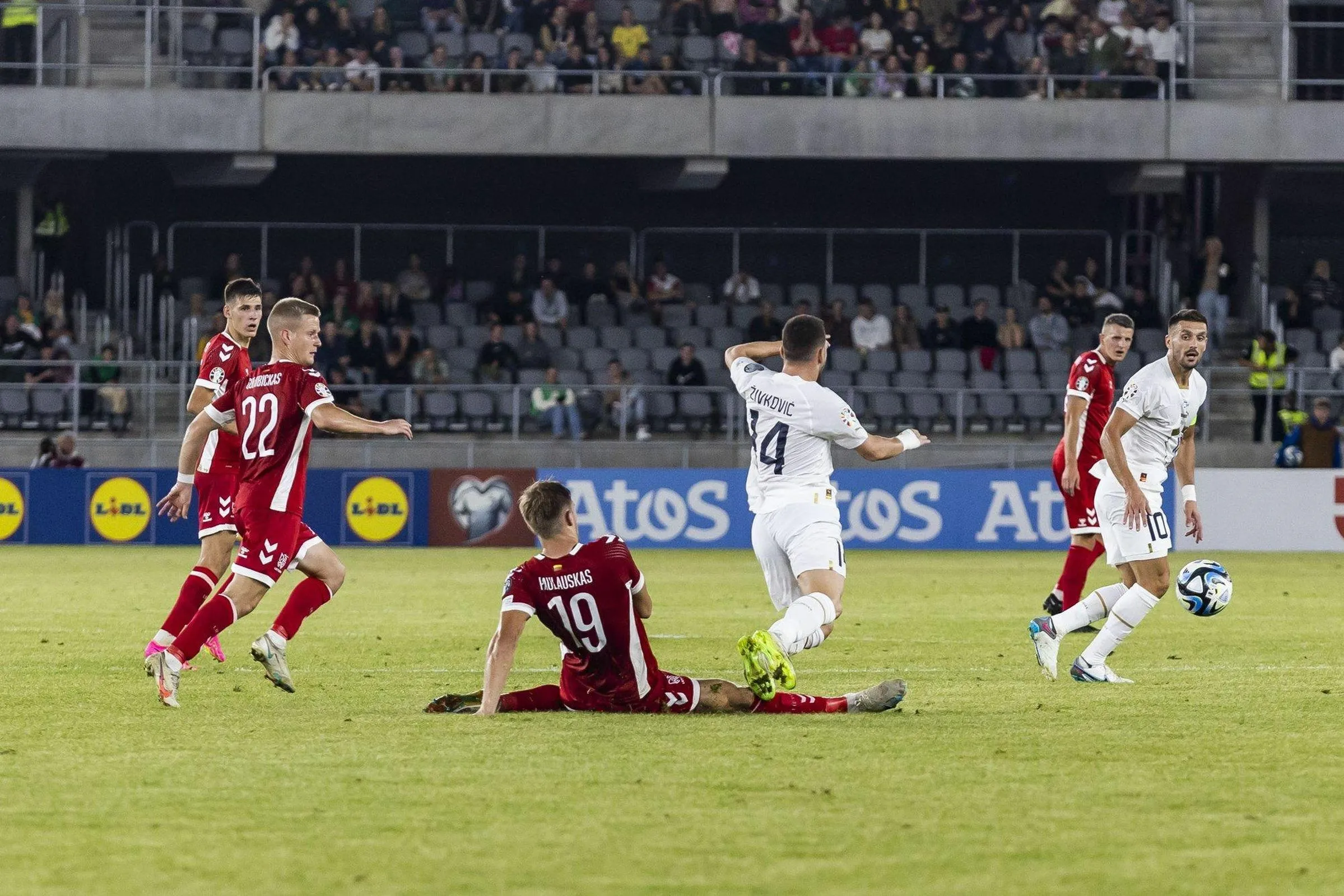 Europos čempionato atrankos rungtynės: Lietuva – Serbija