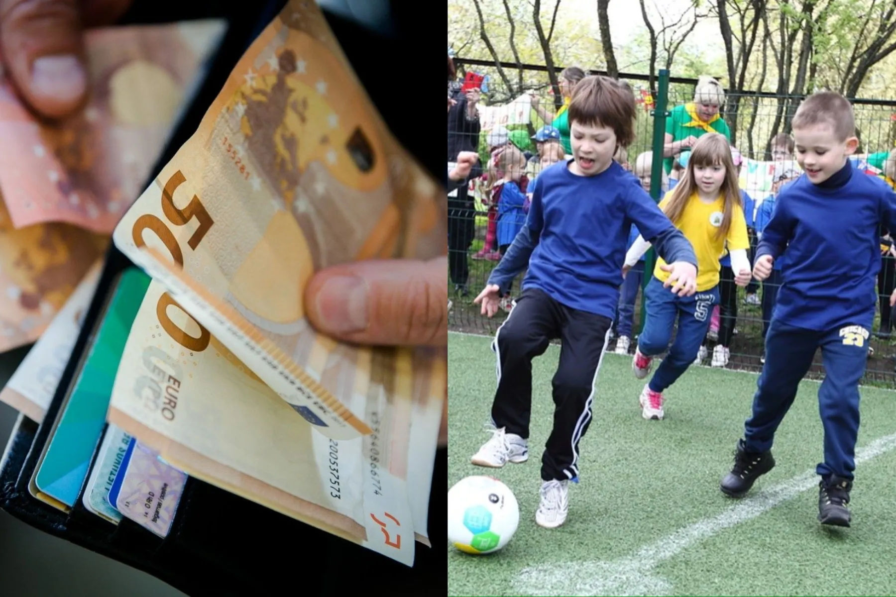 Pinigai, vaikų būreliai