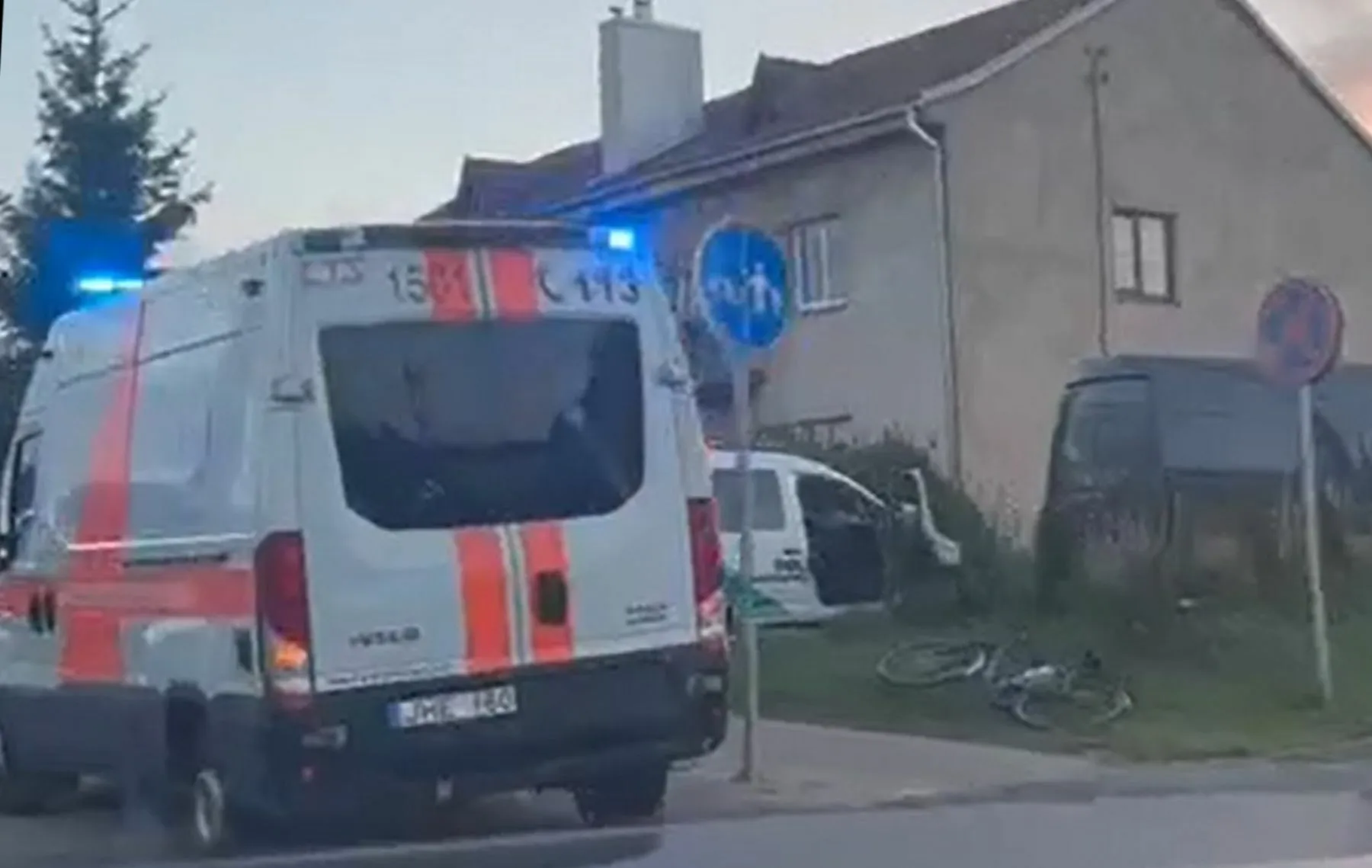 Avarija Veiverių plente