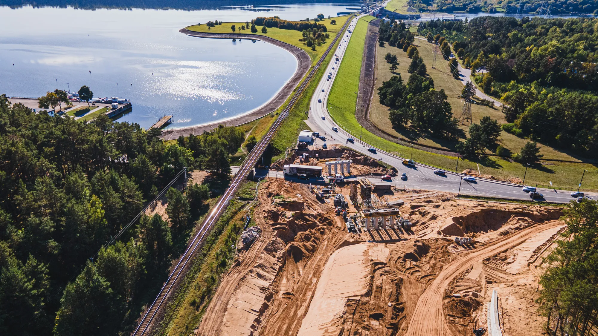 Naujai statomas Pietrytinis aplinkkelis