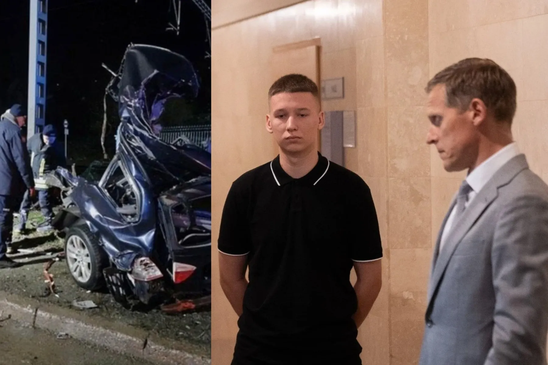 BMW avarija, 19-metės žūtis