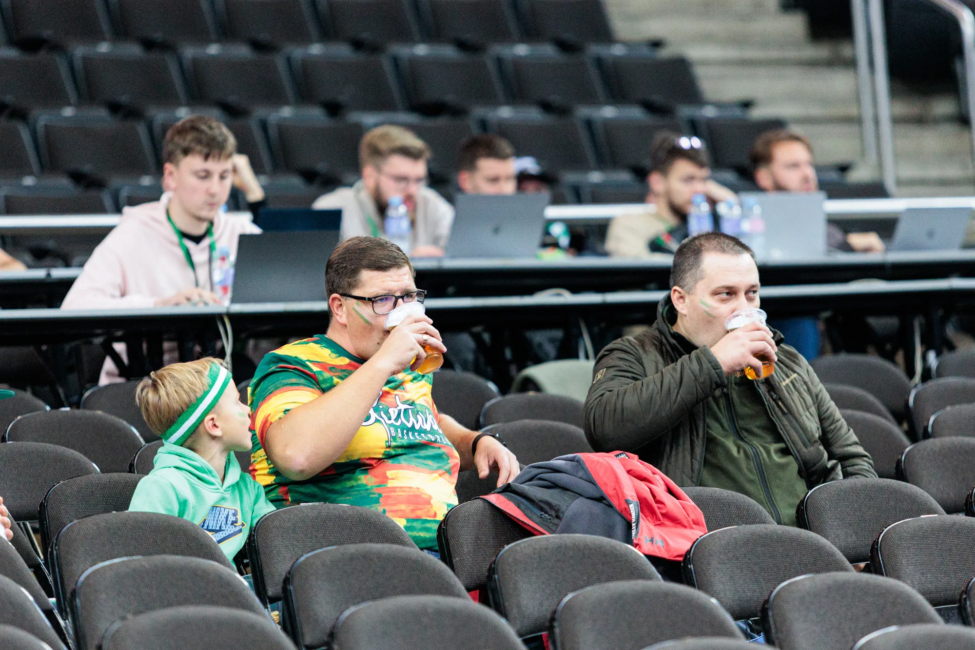 Žalgirio fanai renkasi į areną