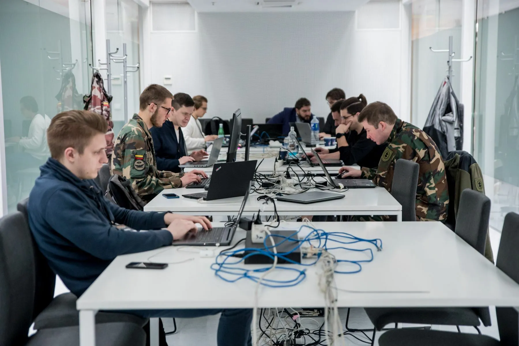 Hakatonas „Ugninis skydas 2023“ / Organizatorių nuotr.