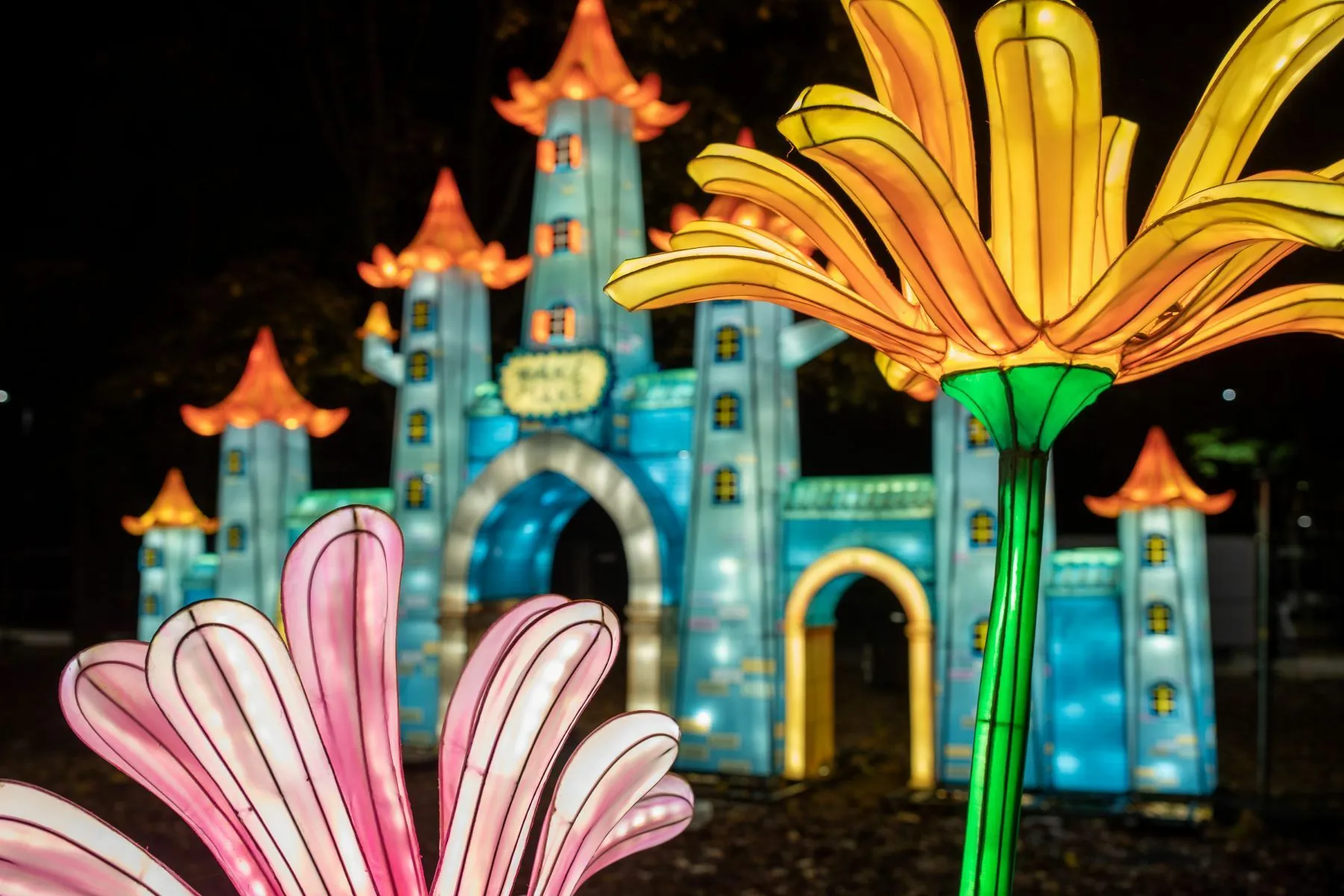 „Kakės Makės šviečiantis parkas“ Ąžuolyne /  V. Kučinskienės nuotr.