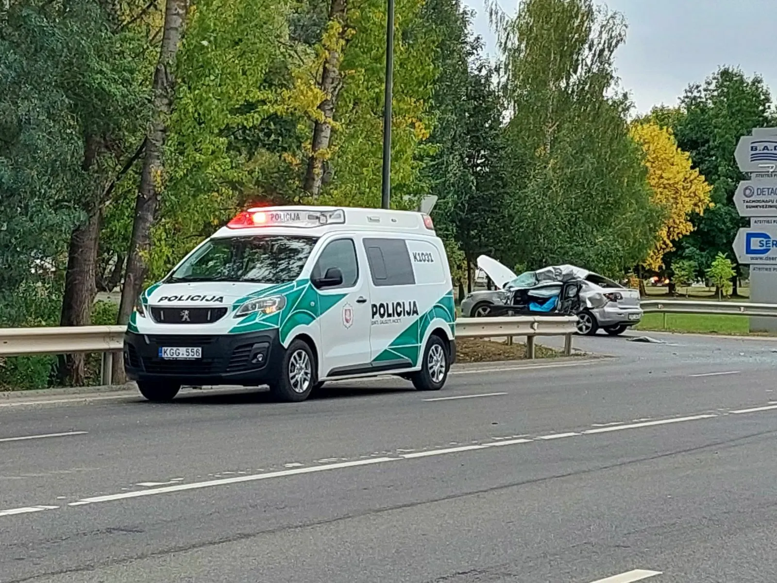 Mirtina avarija Ateities plente