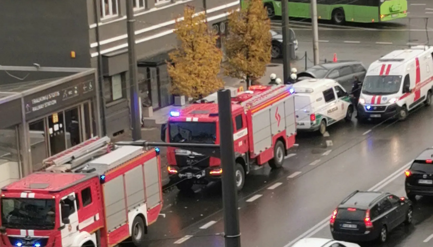 Avarija prie Geležinkelio stoties