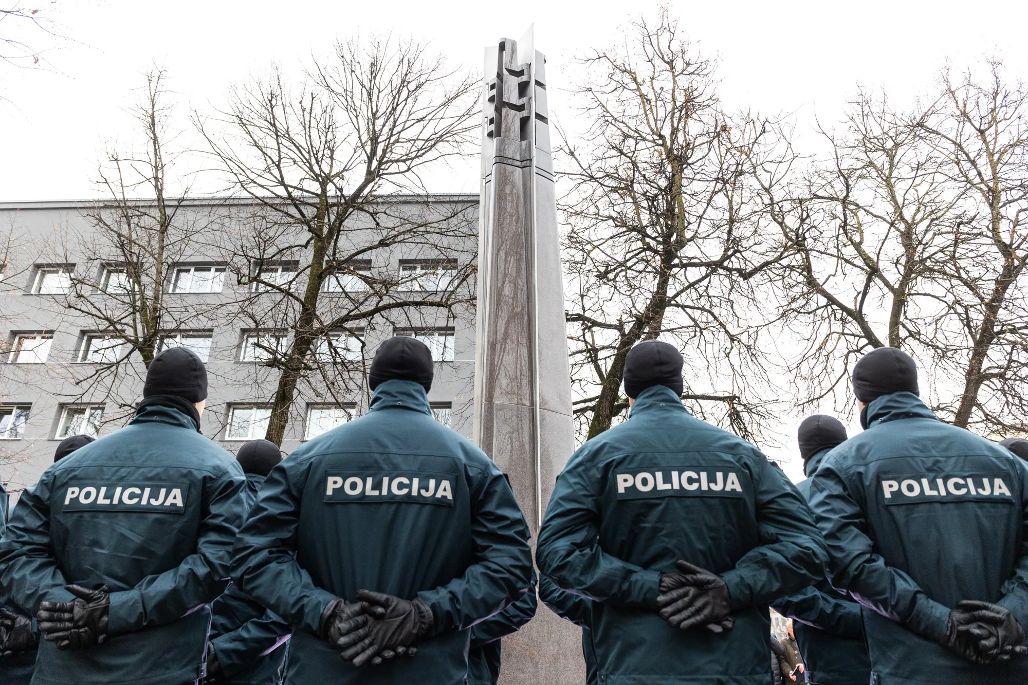 Obeliskas Lietuvos policijai