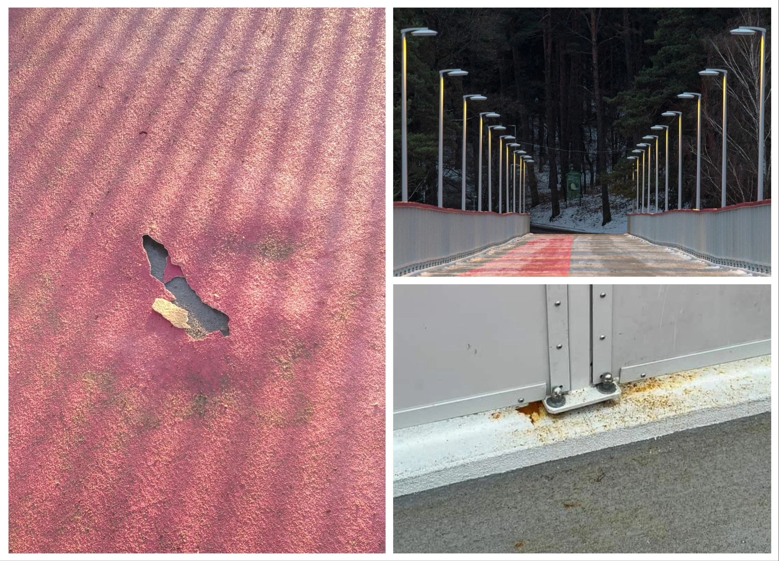 Trijų mergelių tilto brokas