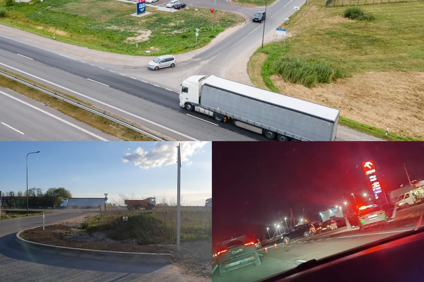 A5 kelio sankryža / Skaitytojo nuotr.