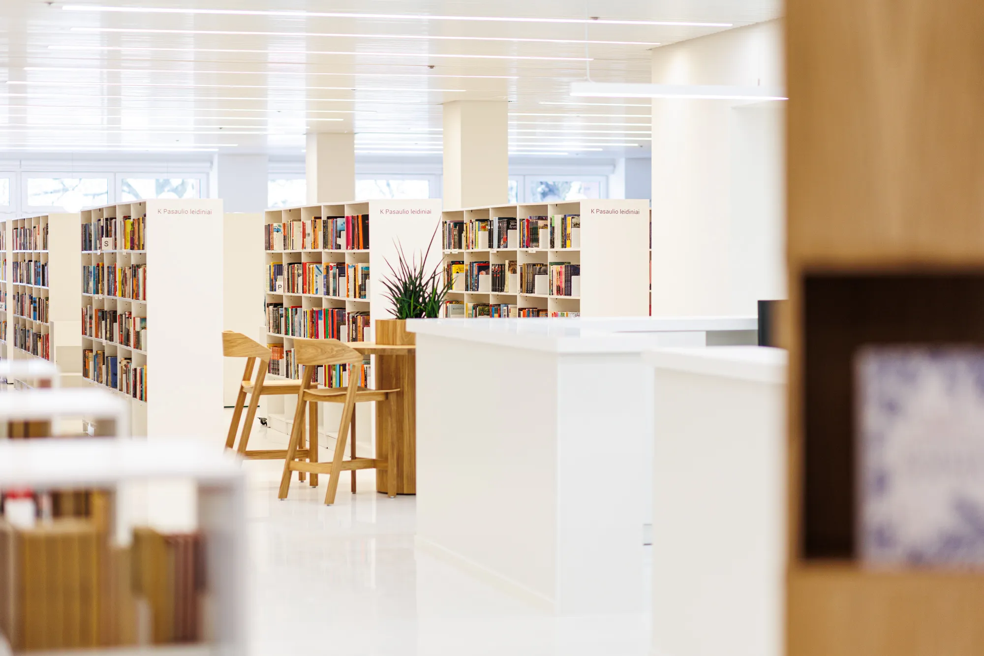 Atidaroma atnaujinta Ąžuolyno biblioteka