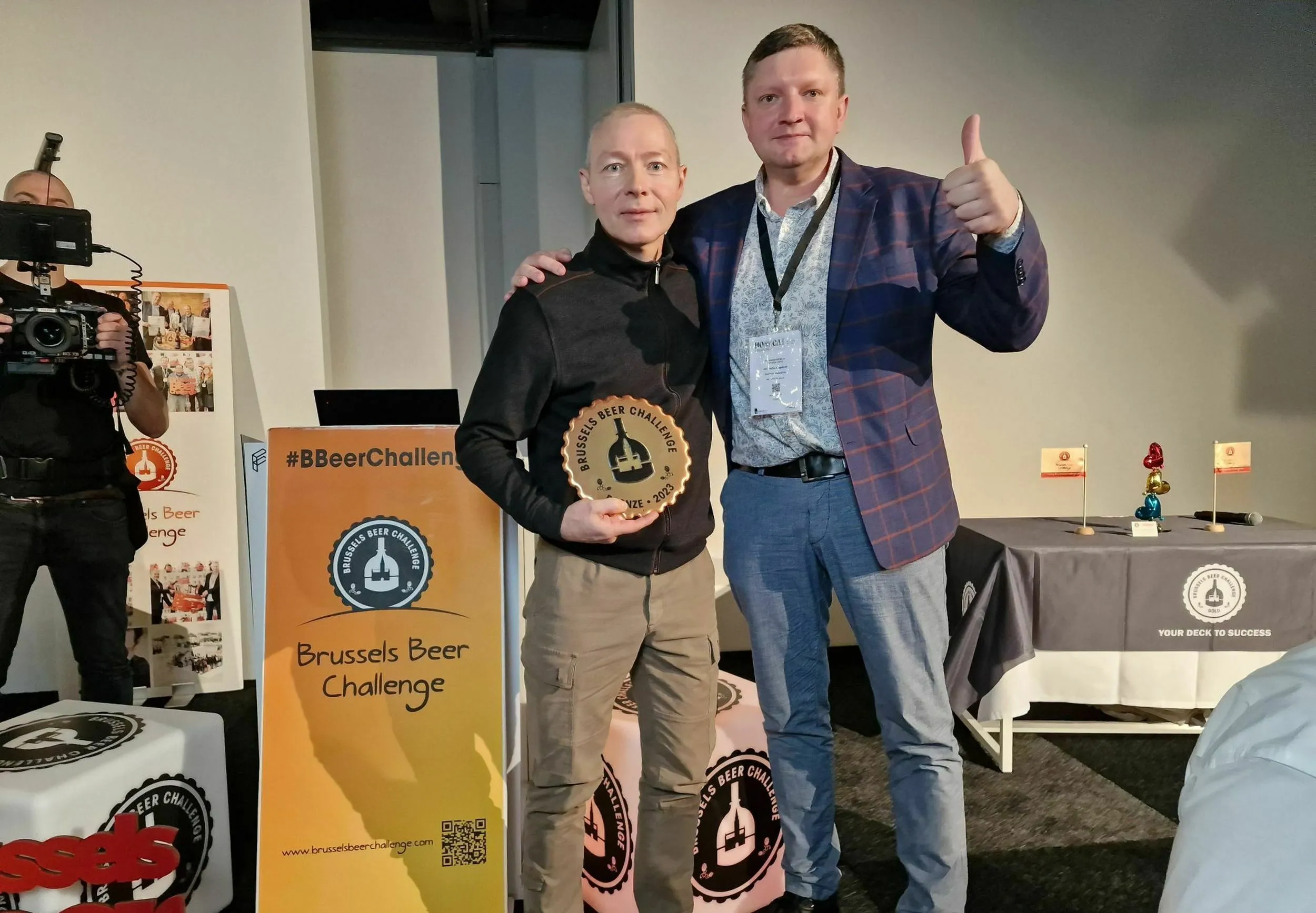 Aludariai Petras Sadovskis ir Giedrius Valančius