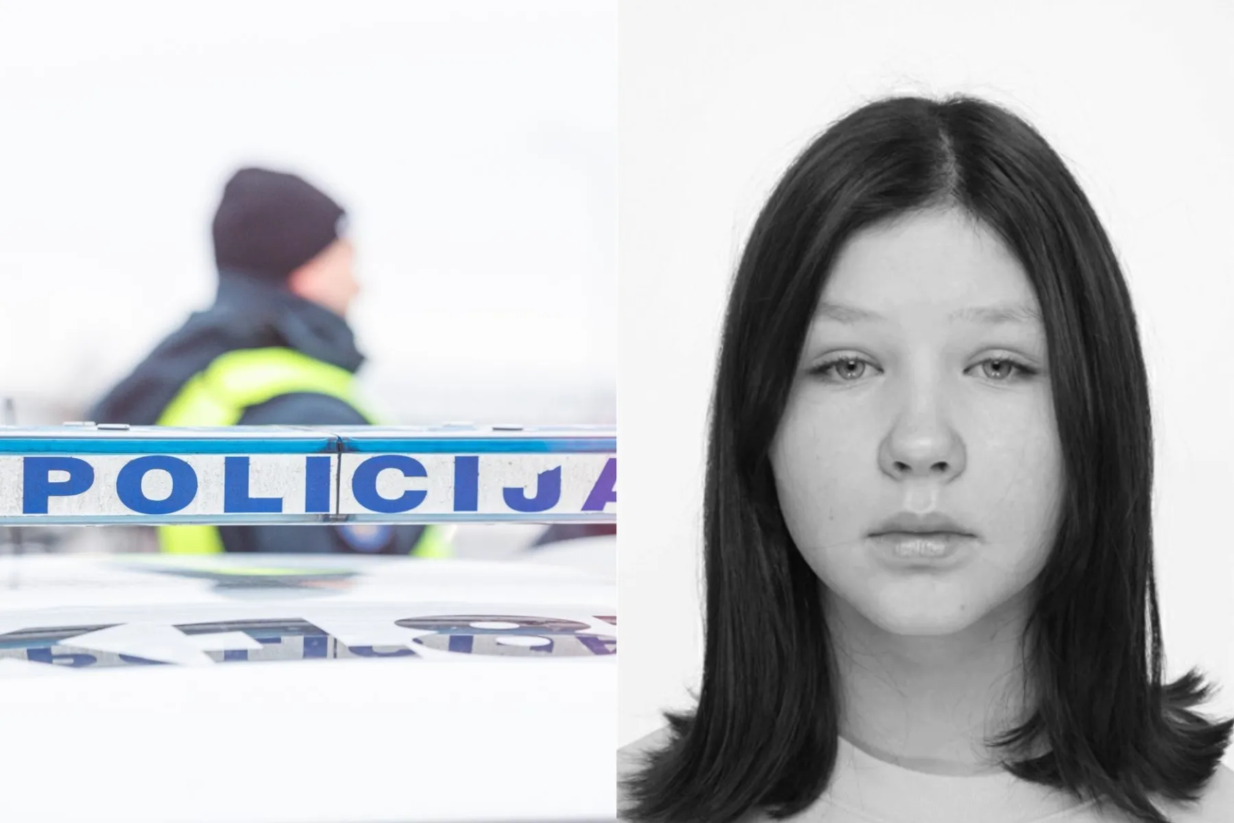 Policija, dingusi nepilnametė